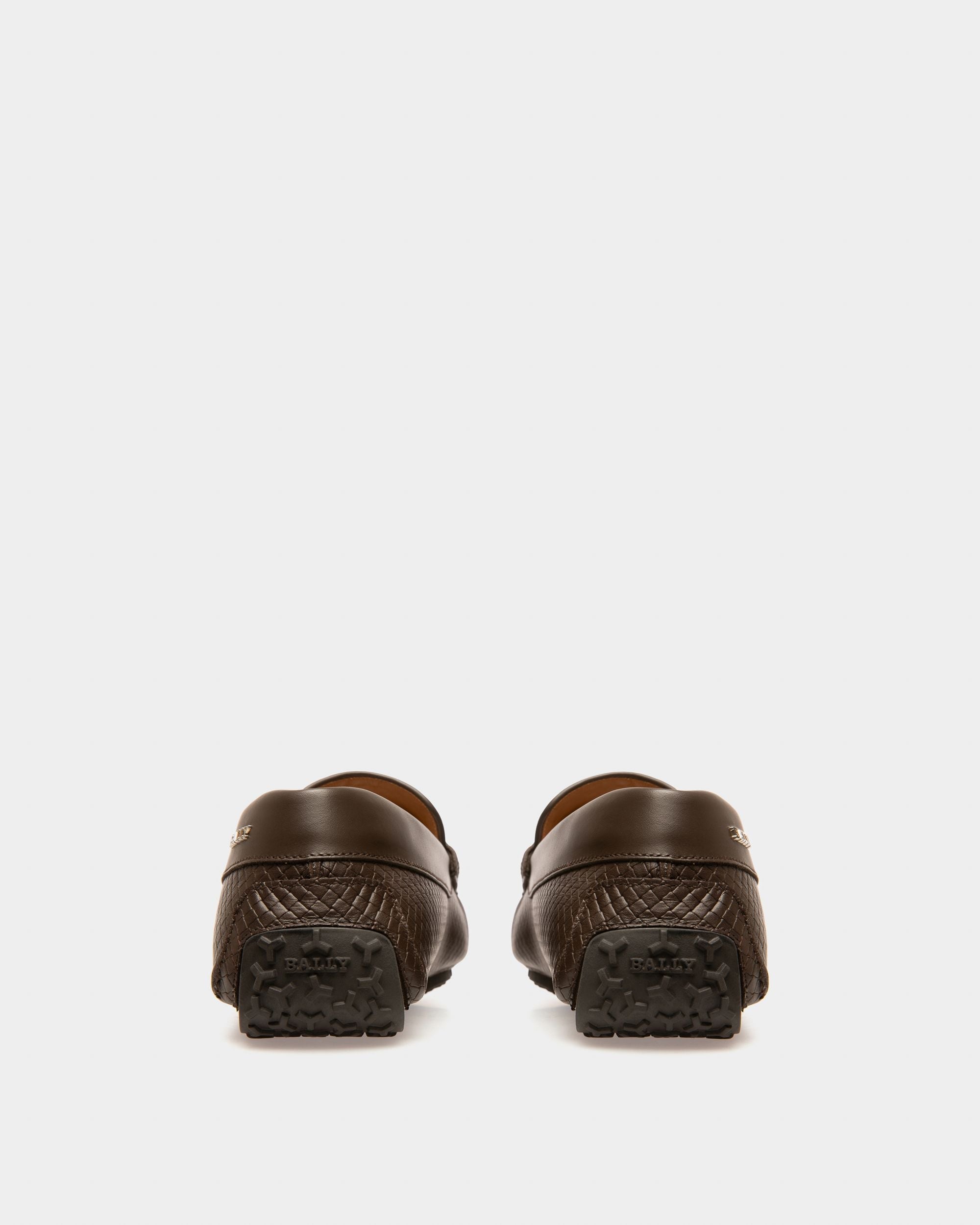 Pilot Drivers In Brown Leather - Herren - Bally - 03