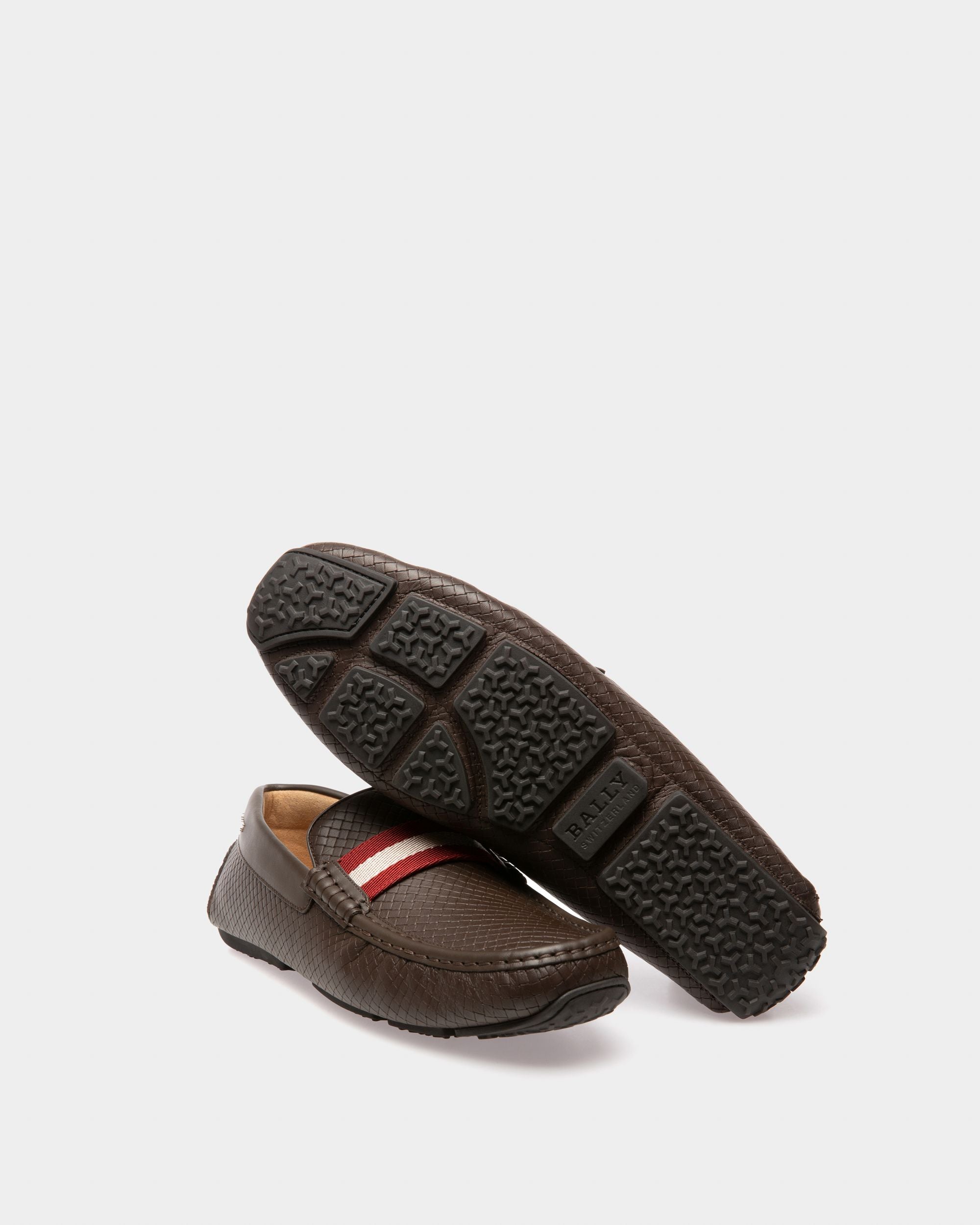 Pilot Drivers In Brown Leather - Herren - Bally - 04