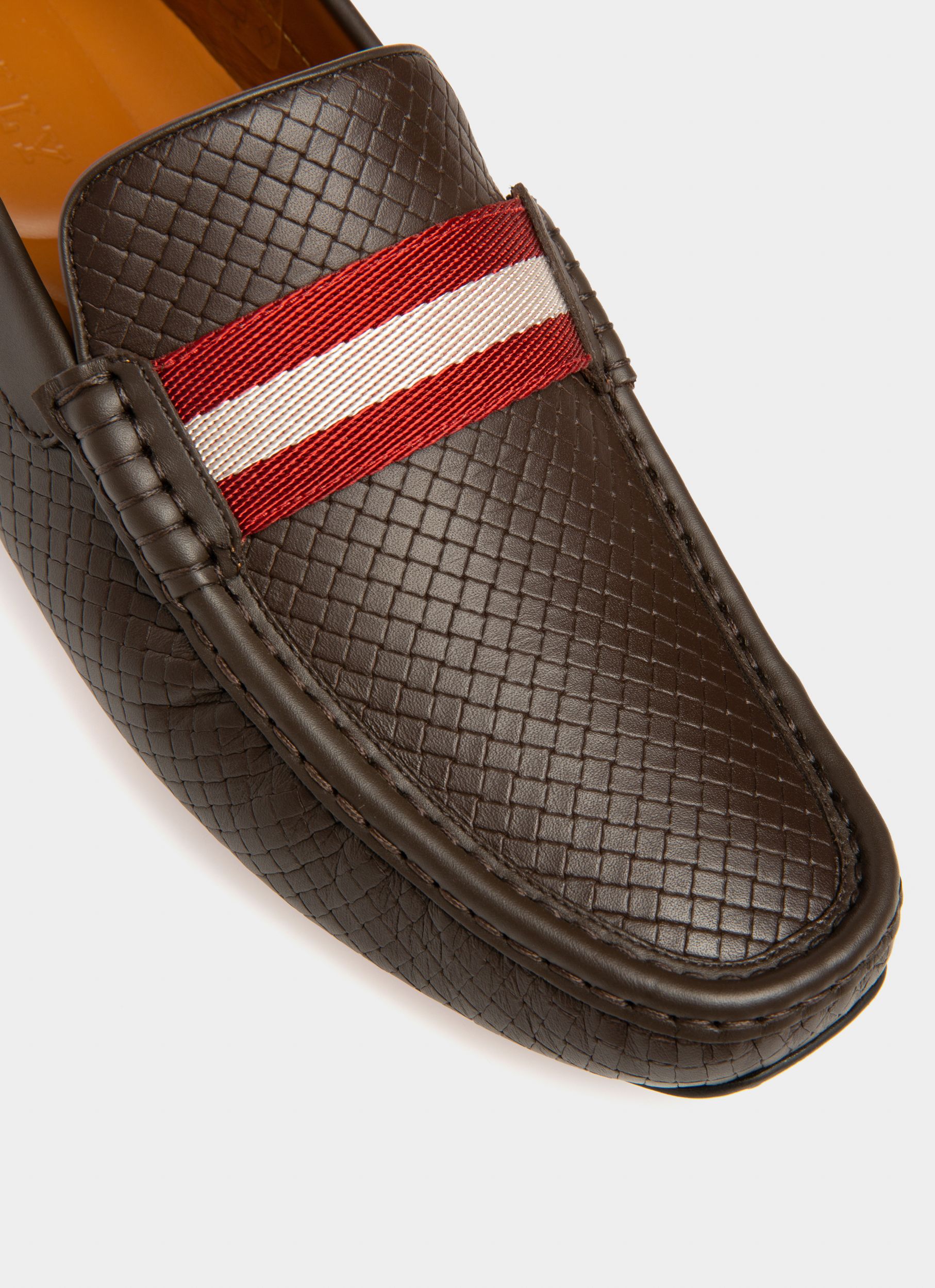 Pilot Drivers In Brown Leather - Herren - Bally - 05