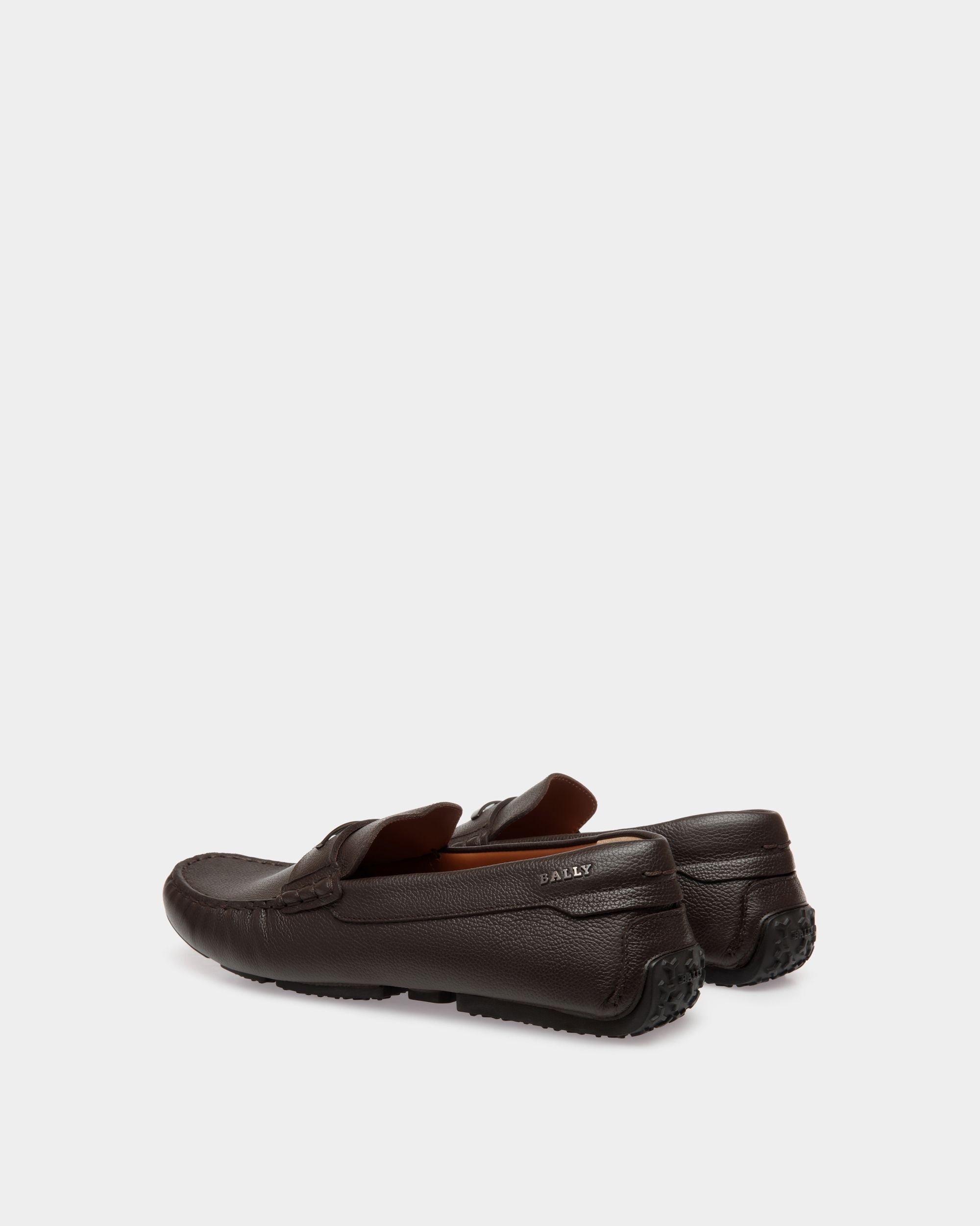 Pilot Drivers In Brown Leather - Herren - Bally - 03