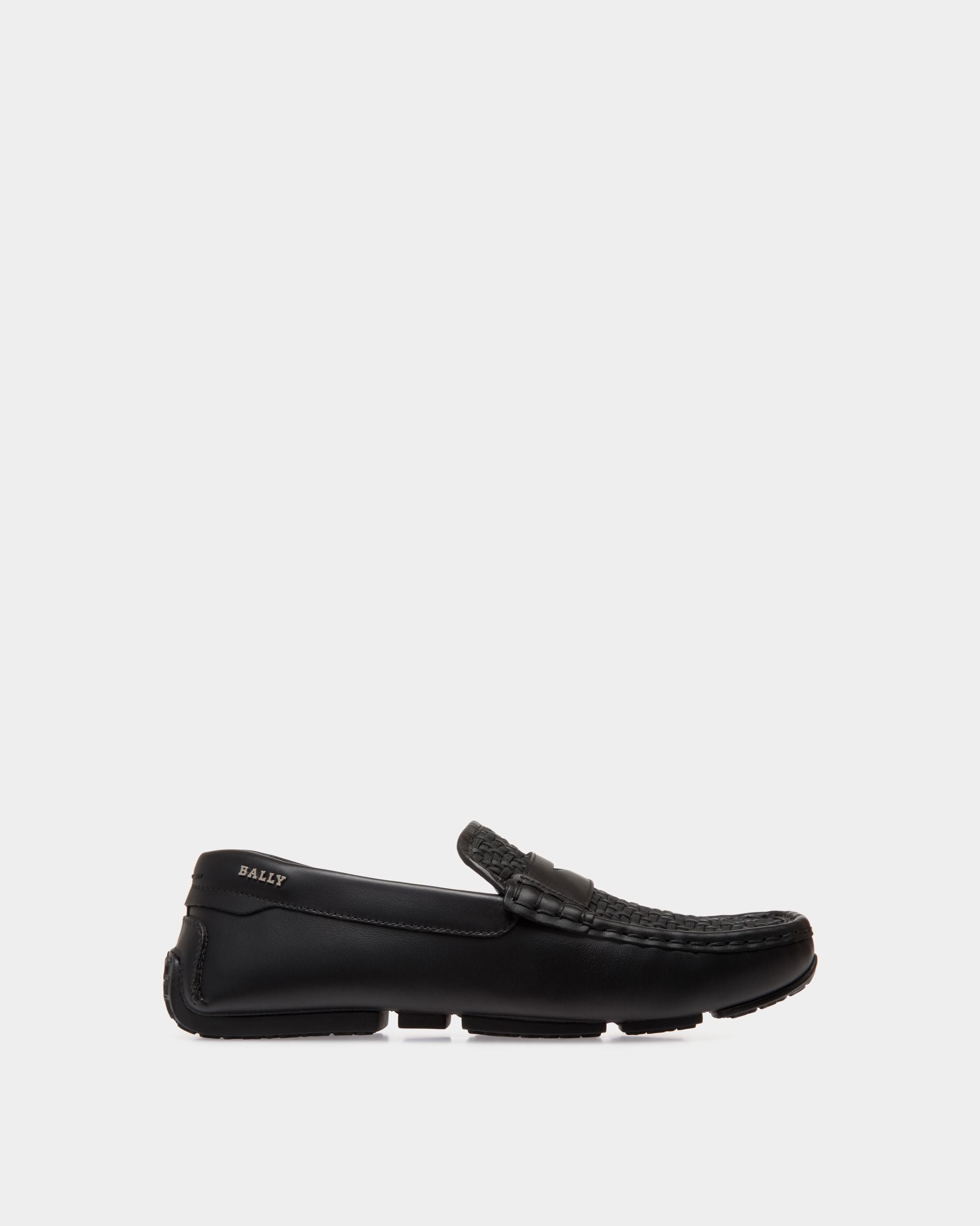 Pilot Drivers In Black Leather - Herren - Bally - 01