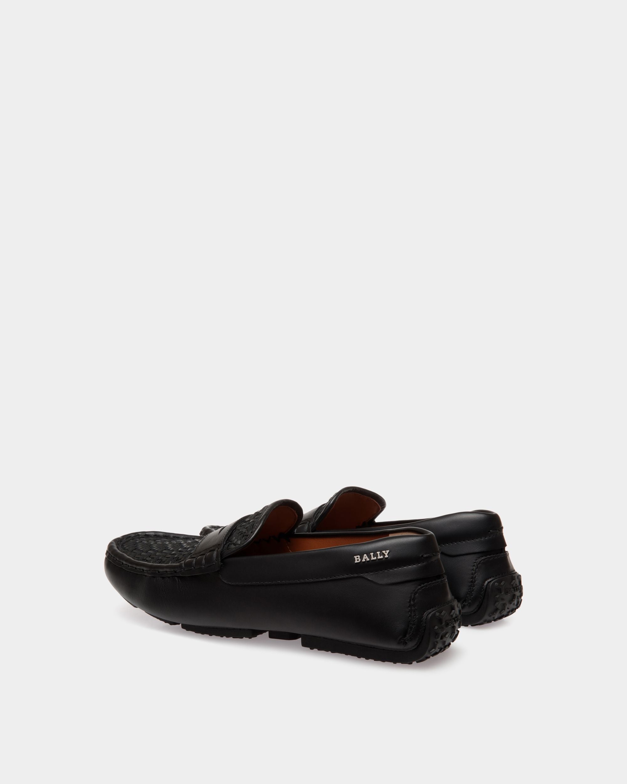 Pilot Drivers In Black Leather - Herren - Bally - 03