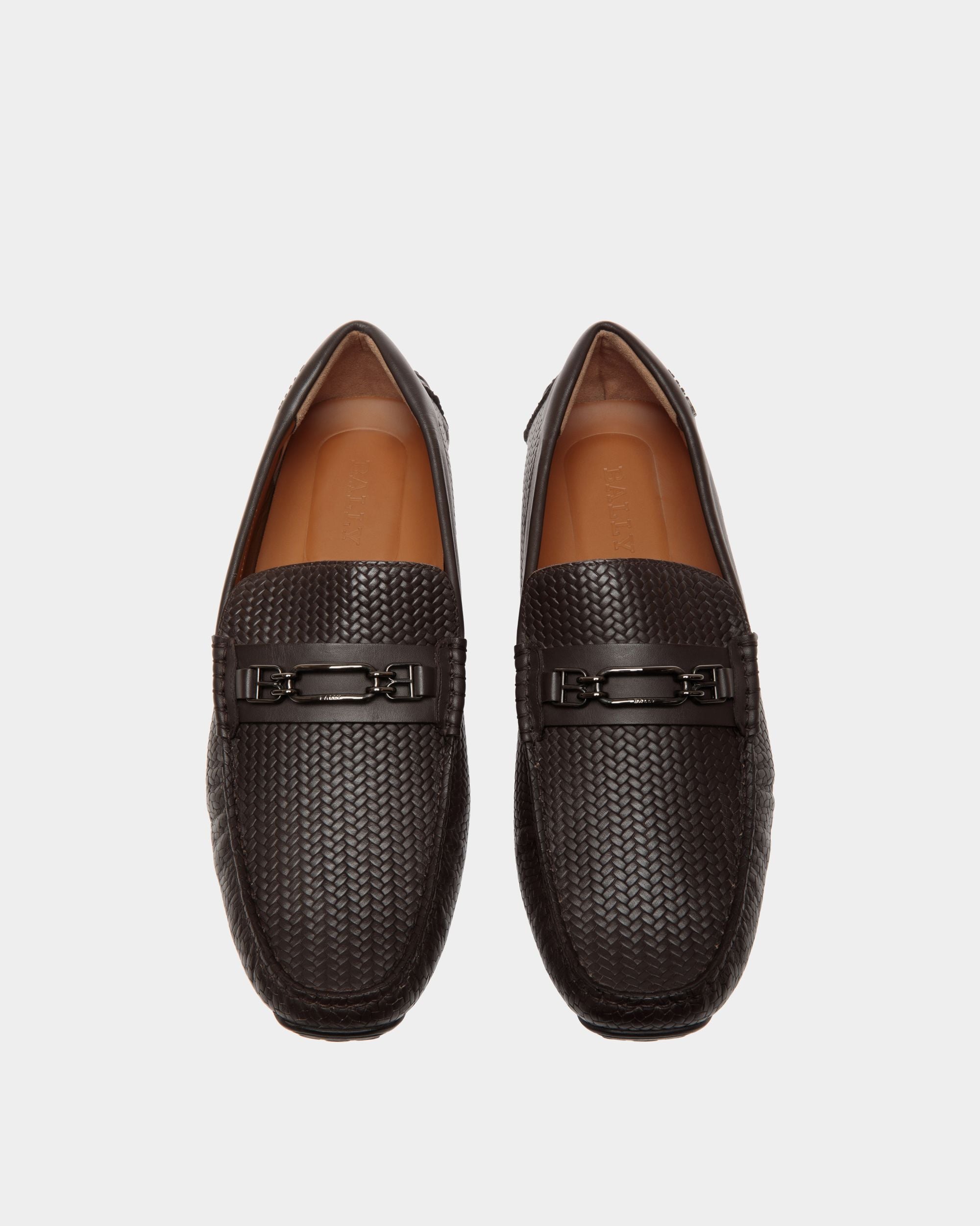 Pilot Drivers In Brown Leather - Herren - Bally - 04