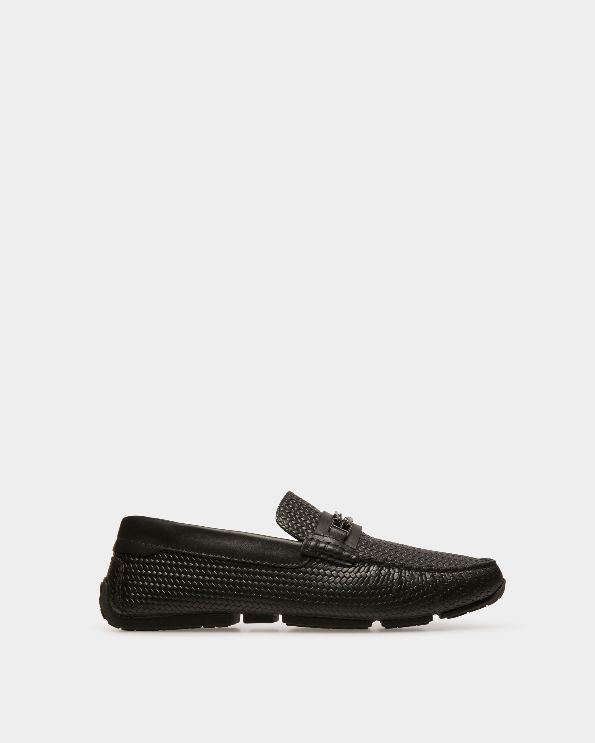 Pilot Drivers In Black Leather - Herren - Bally - 01