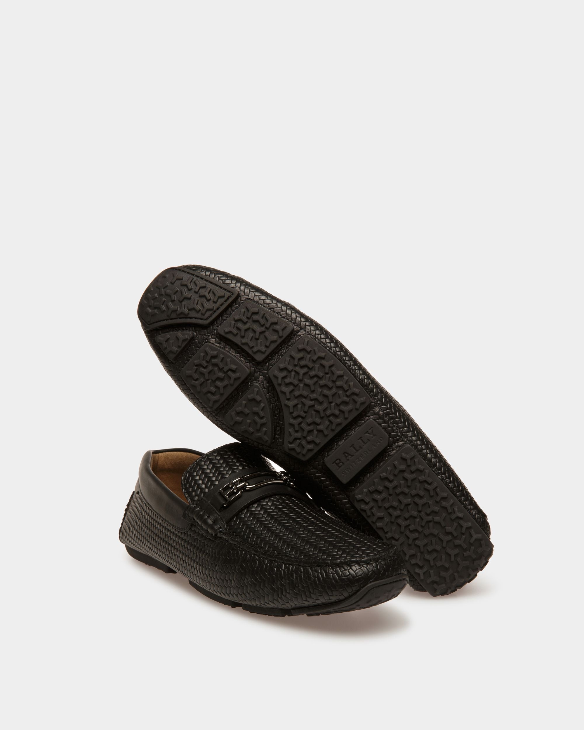 Pilot Drivers In Black Leather - Herren - Bally - 02