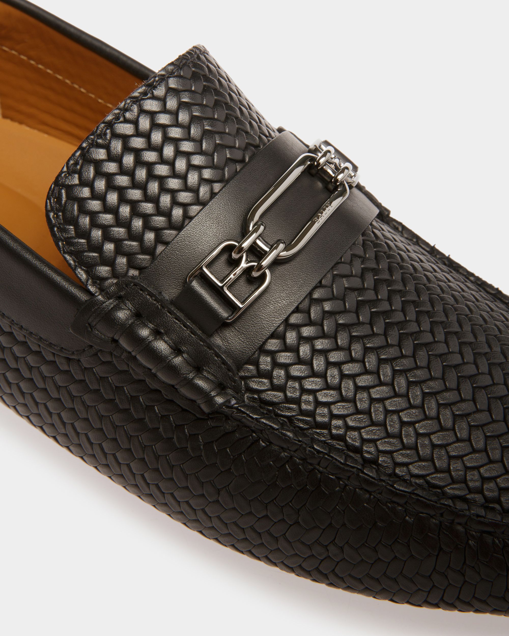 Pilot Drivers In Black Leather - Herren - Bally - 03
