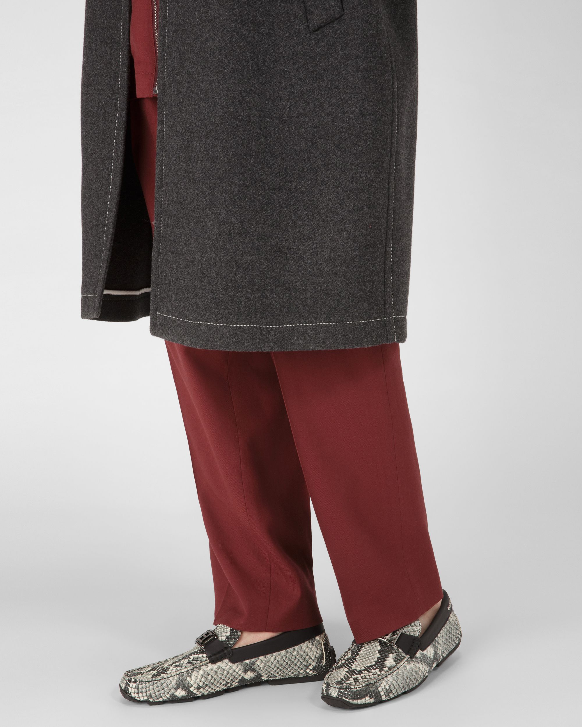 Palan Driver Aus Weissem Und Schwarzem Leder - Herren - Bally - 07