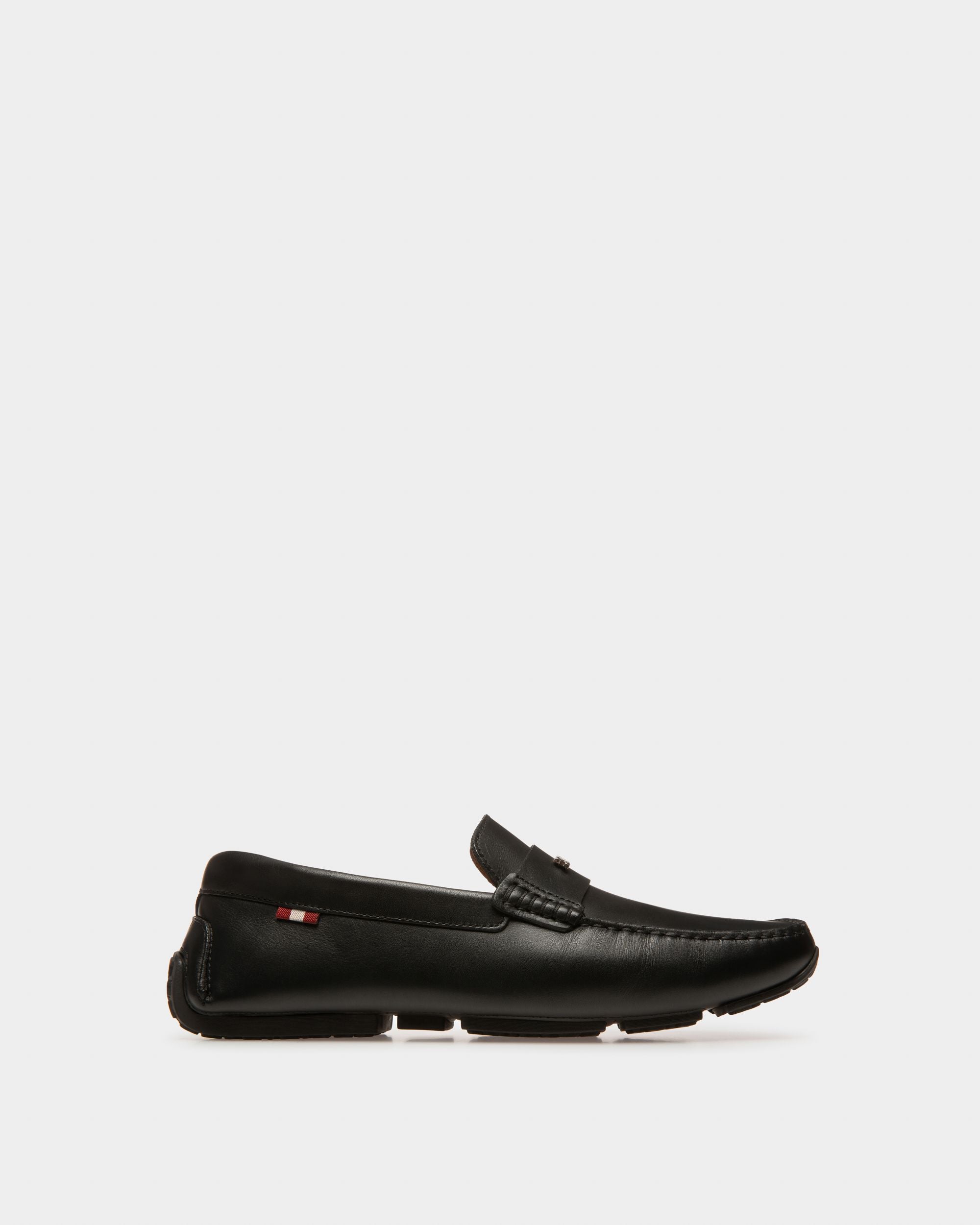 Palsy Driver-Schuh Aus Schwarzem Leder - Herren - Bally - 01