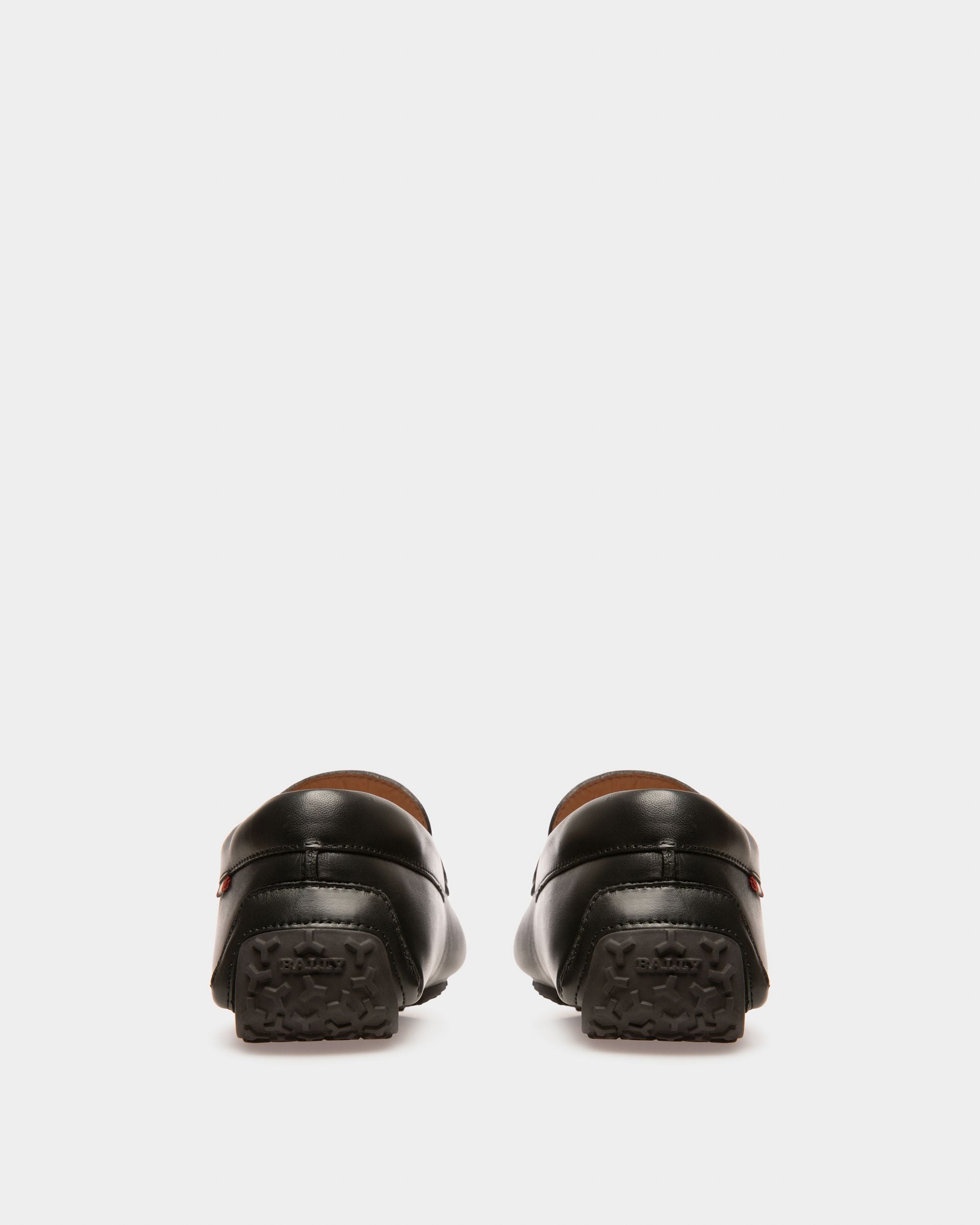 Palsy Driver-Schuh Aus Schwarzem Leder - Herren - Bally - 04