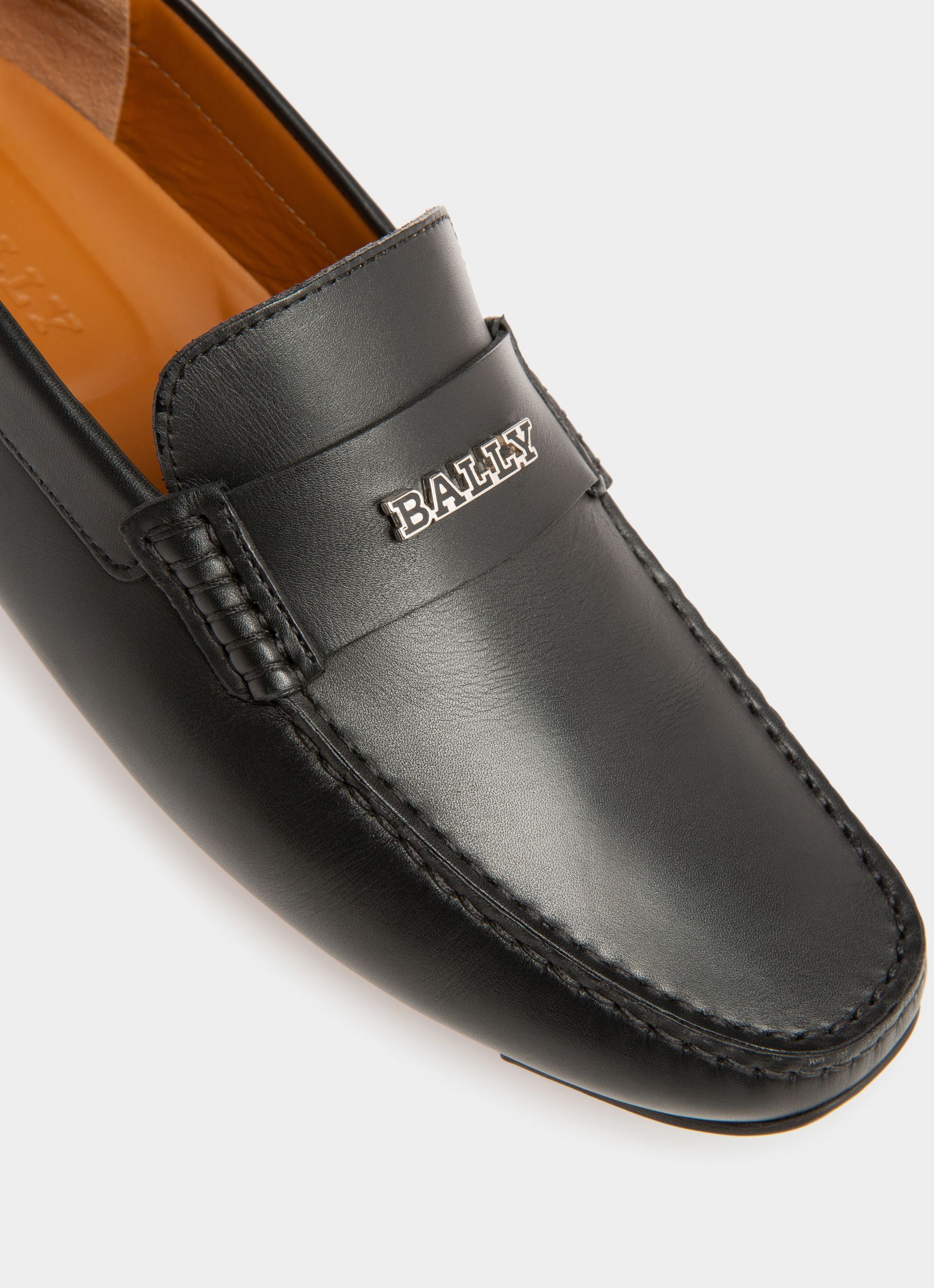 Palsy Driver-Schuh Aus Schwarzem Leder - Herren - Bally - 06
