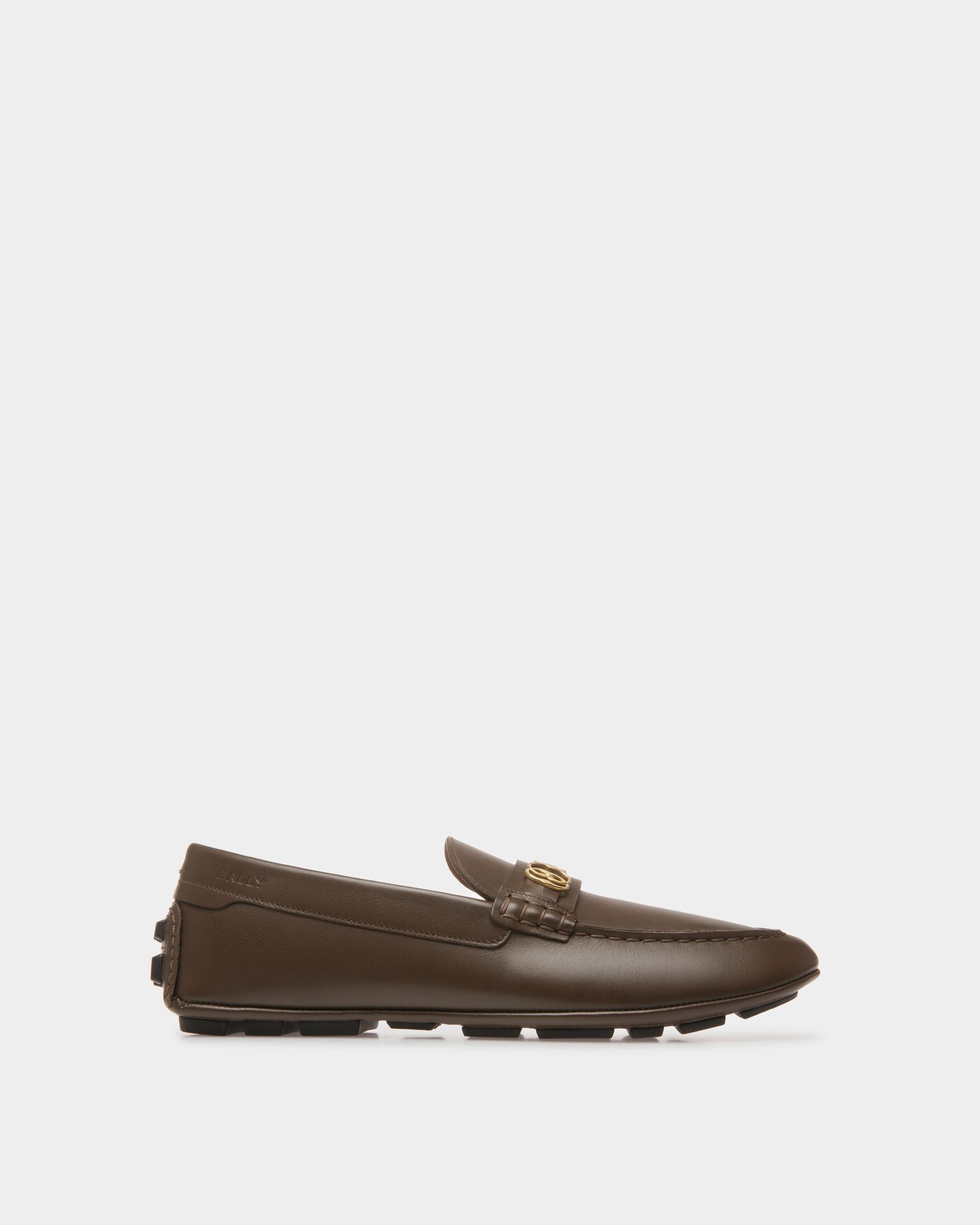 Kerbs Driver Aus Braunem Leder - Herren - Bally - 01