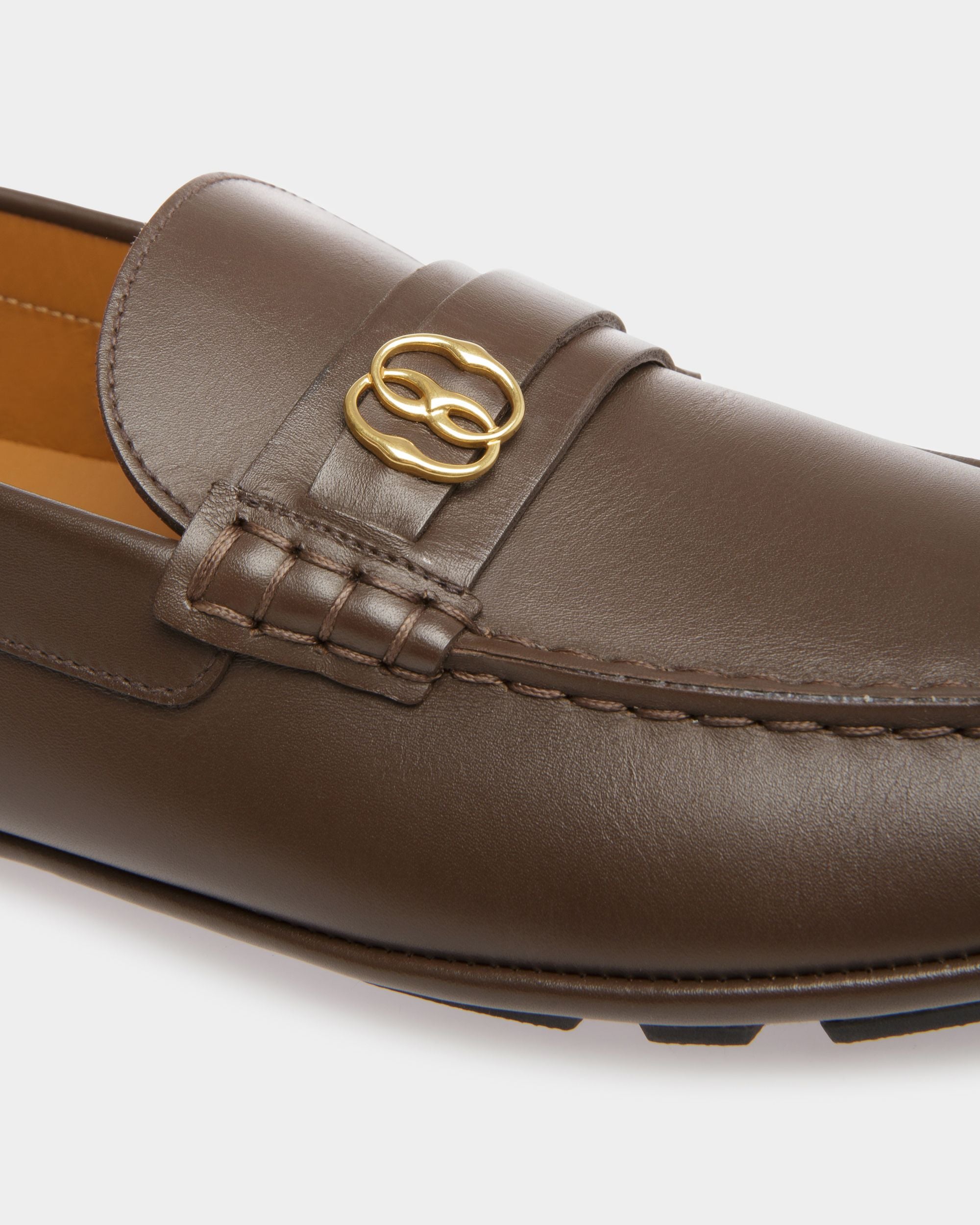 Kerbs Driver Aus Braunem Leder - Herren - Bally - 05