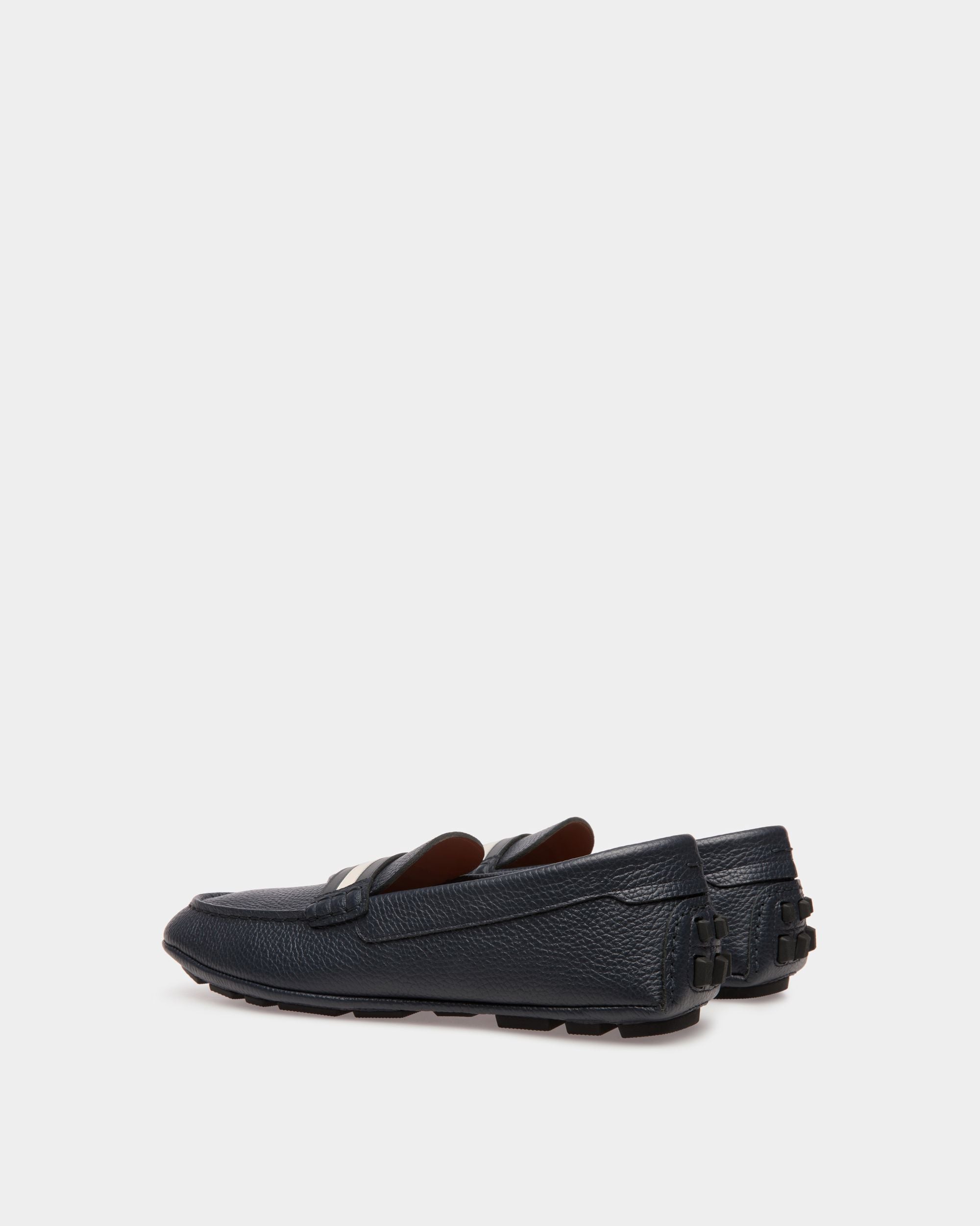 Kerbs Driver Aus Mitternachtsblauem Leder - Herren - Bally - 03