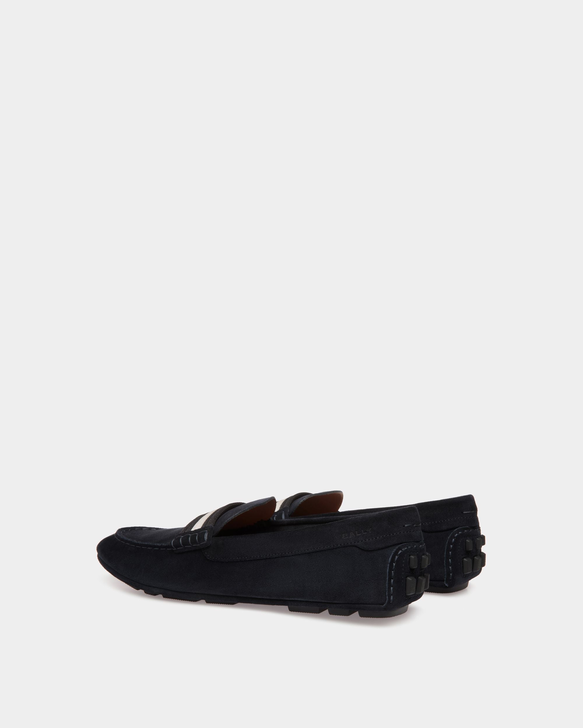 Kerbs Drivers In Blue Leather - Herren - Bally - 03