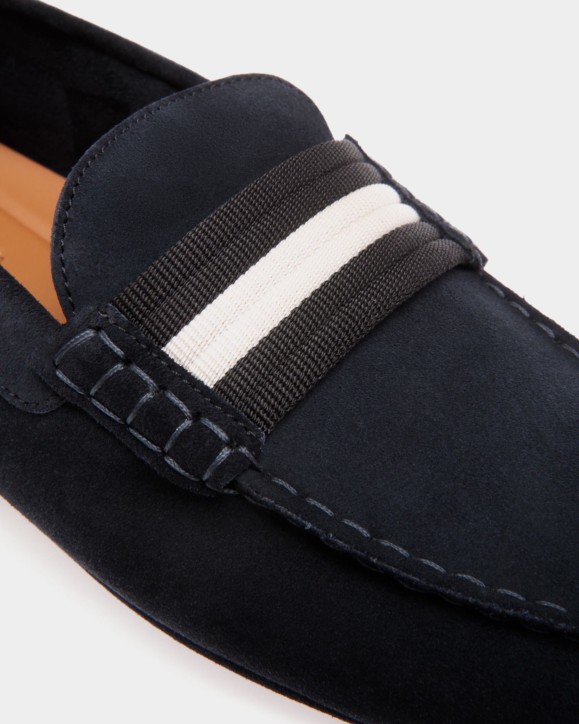 Kerbs Drivers In Blue Leather - Herren - Bally - 05
