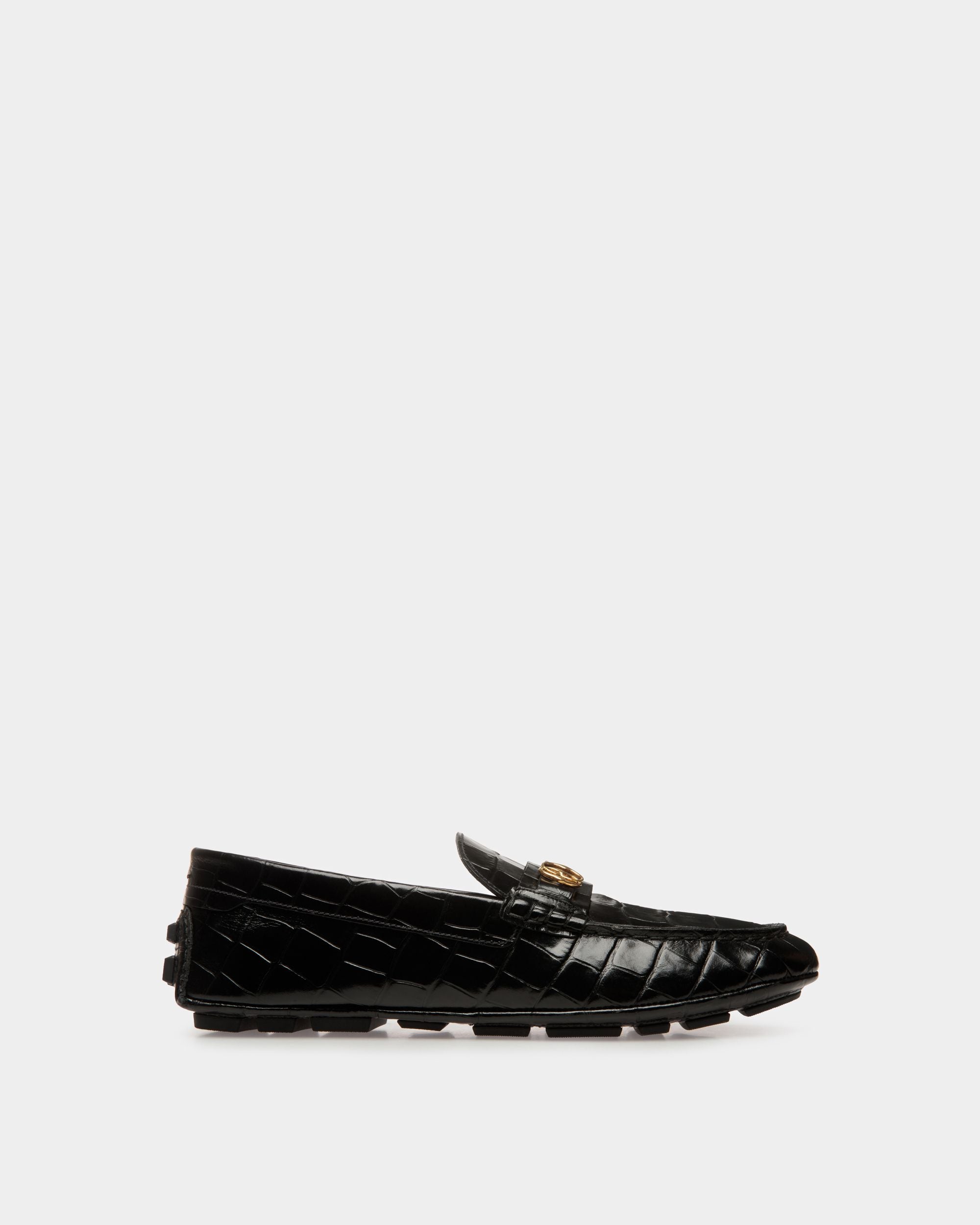 Kerbs Driver Aus Leder In Schwarz - Herren - Bally - 01