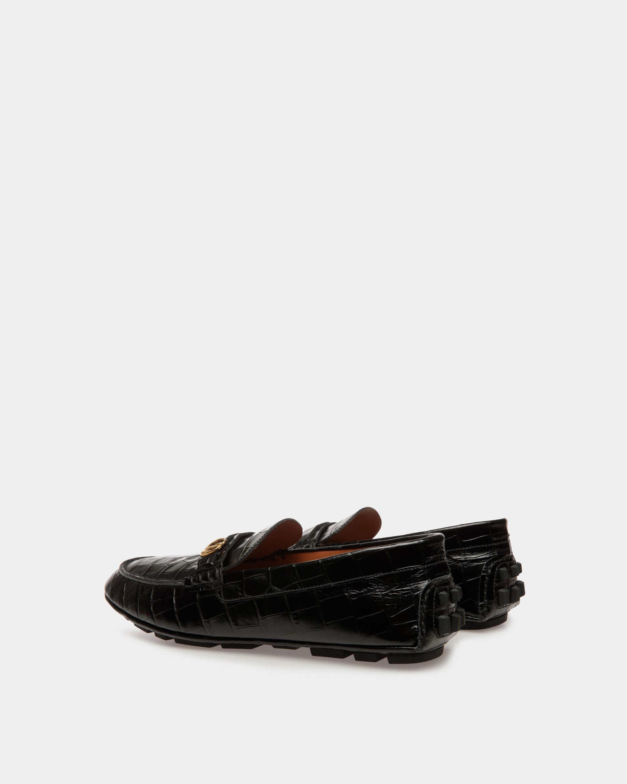 Kerbs Driver Aus Leder In Schwarz - Herren - Bally - 03