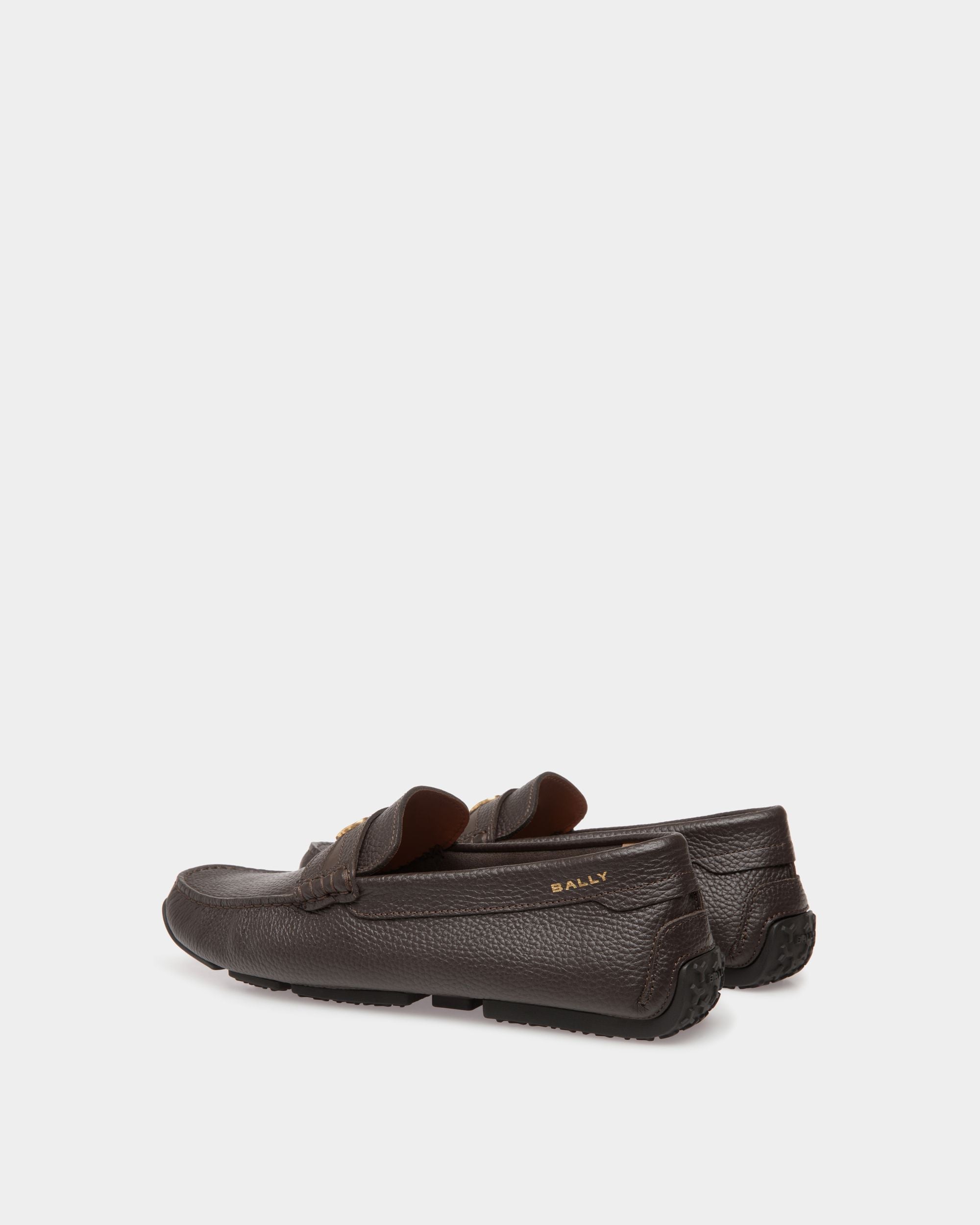 Pilot Drivers In Brown Leather - Herren - Bally - 03