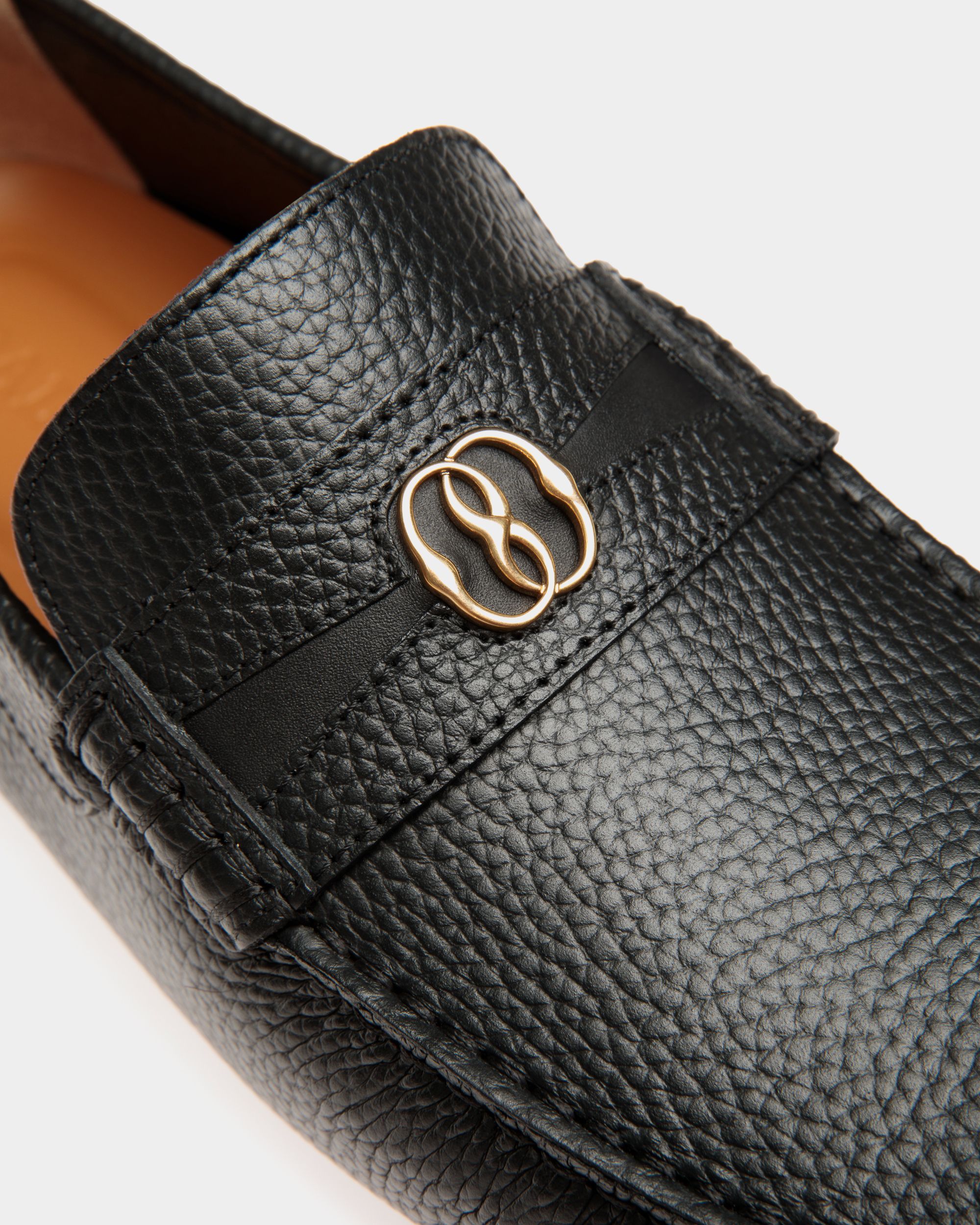 Pilot Drivers In Black Leather - Herren - Bally - 05