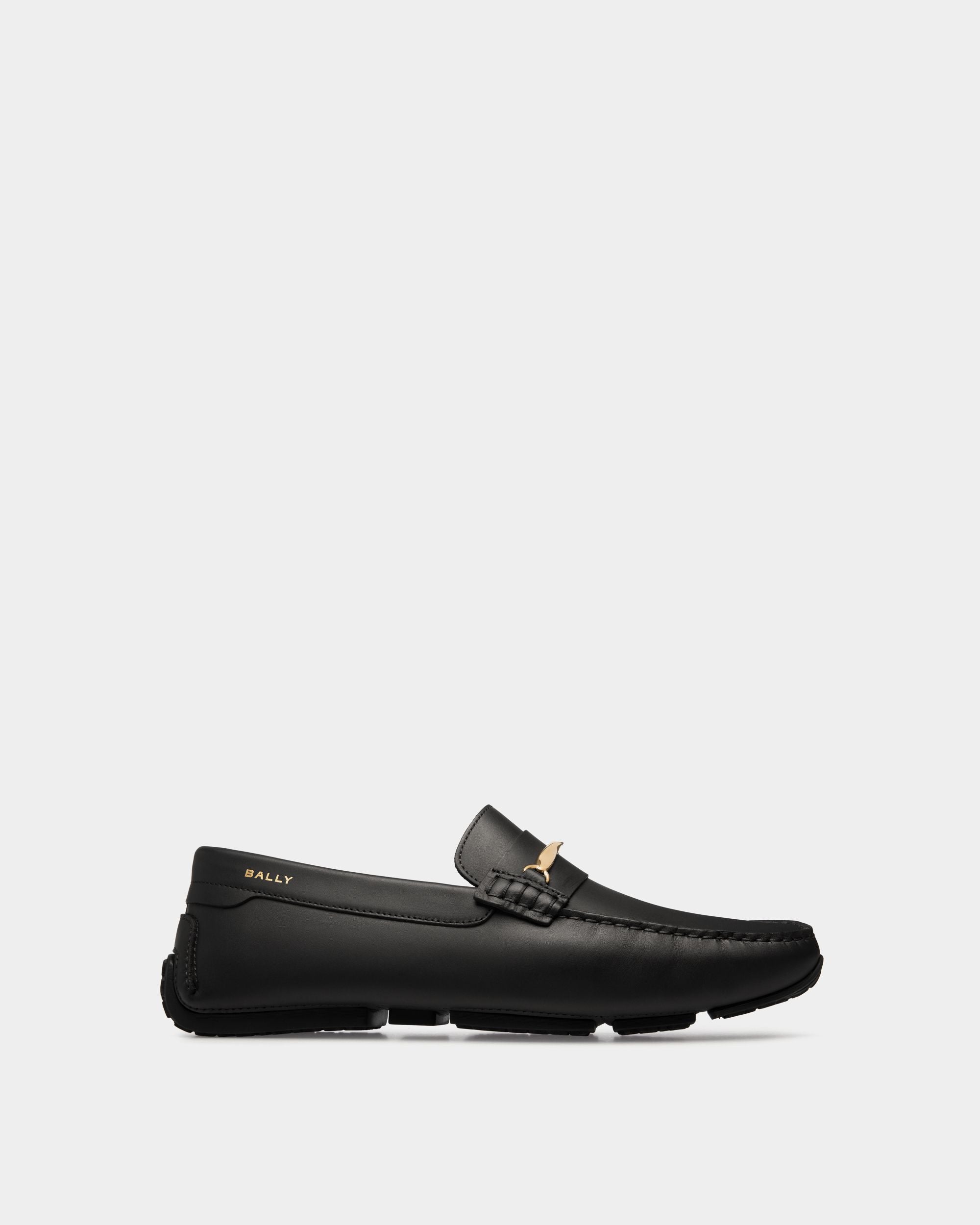 Pilot Drivers In Black Leather - Herren - Bally - 01