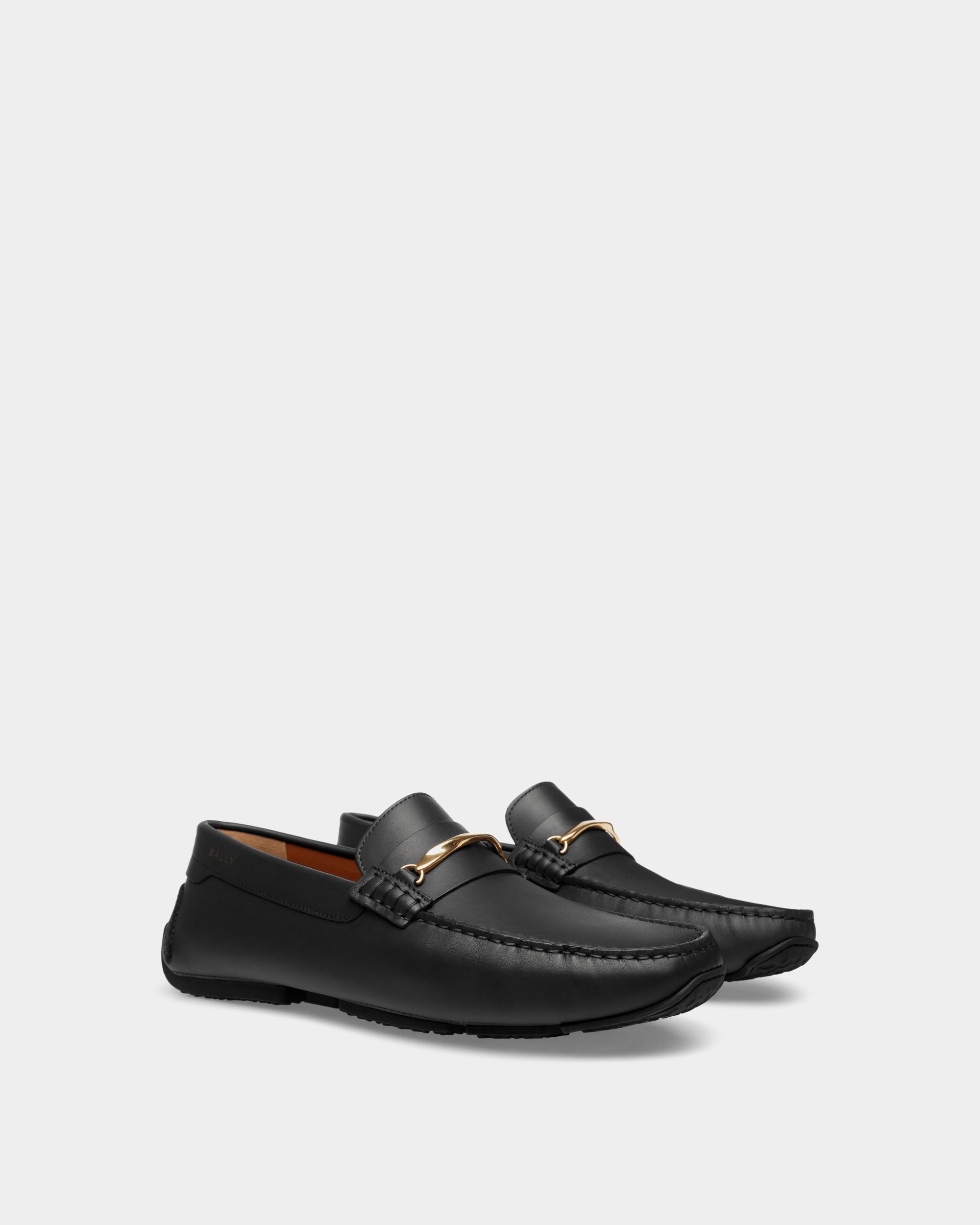Pilot Drivers In Black Leather - Herren - Bally - 02