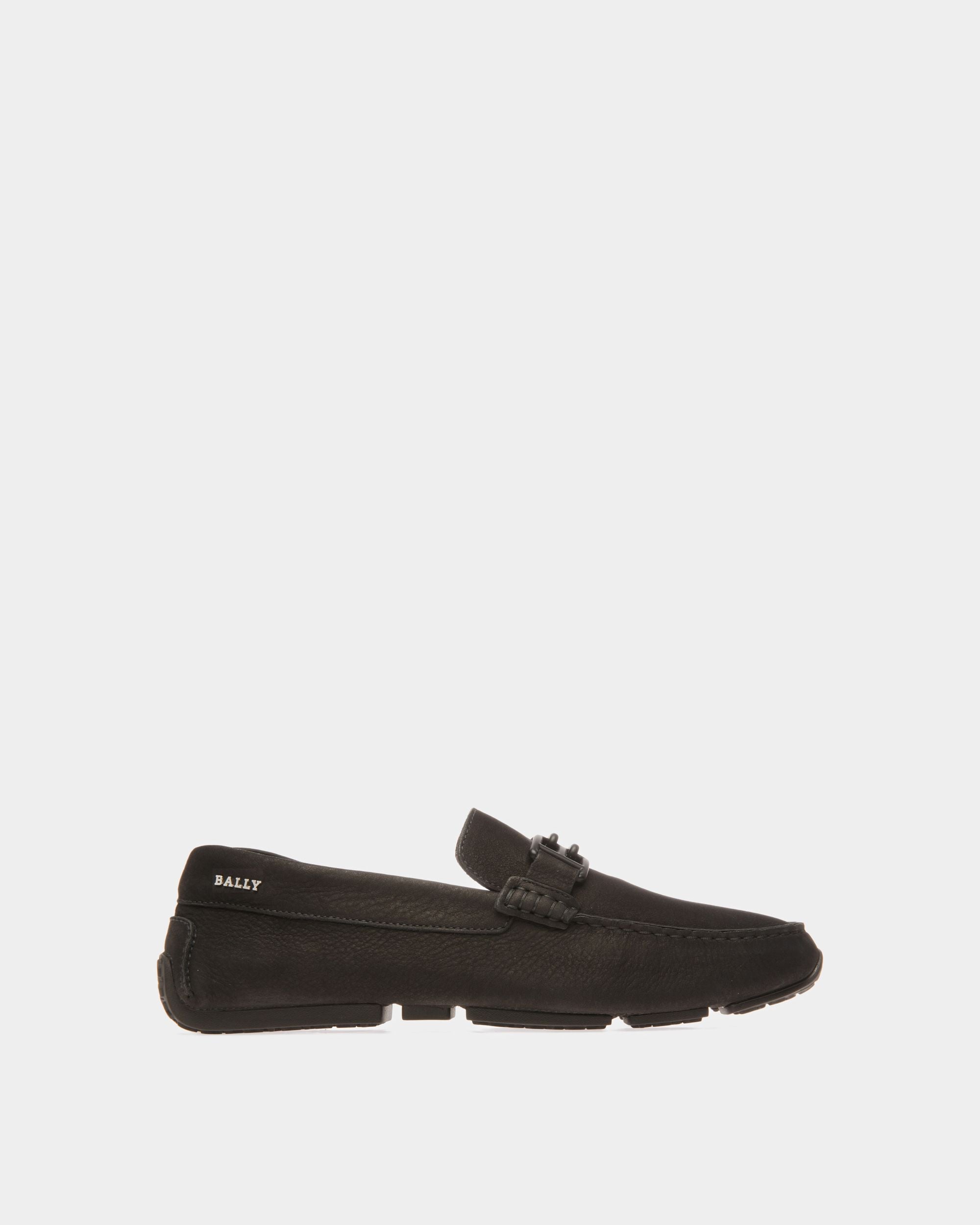 Parsal Driver-Schuh Aus Schwarzem Leder - Herren - Bally - 01