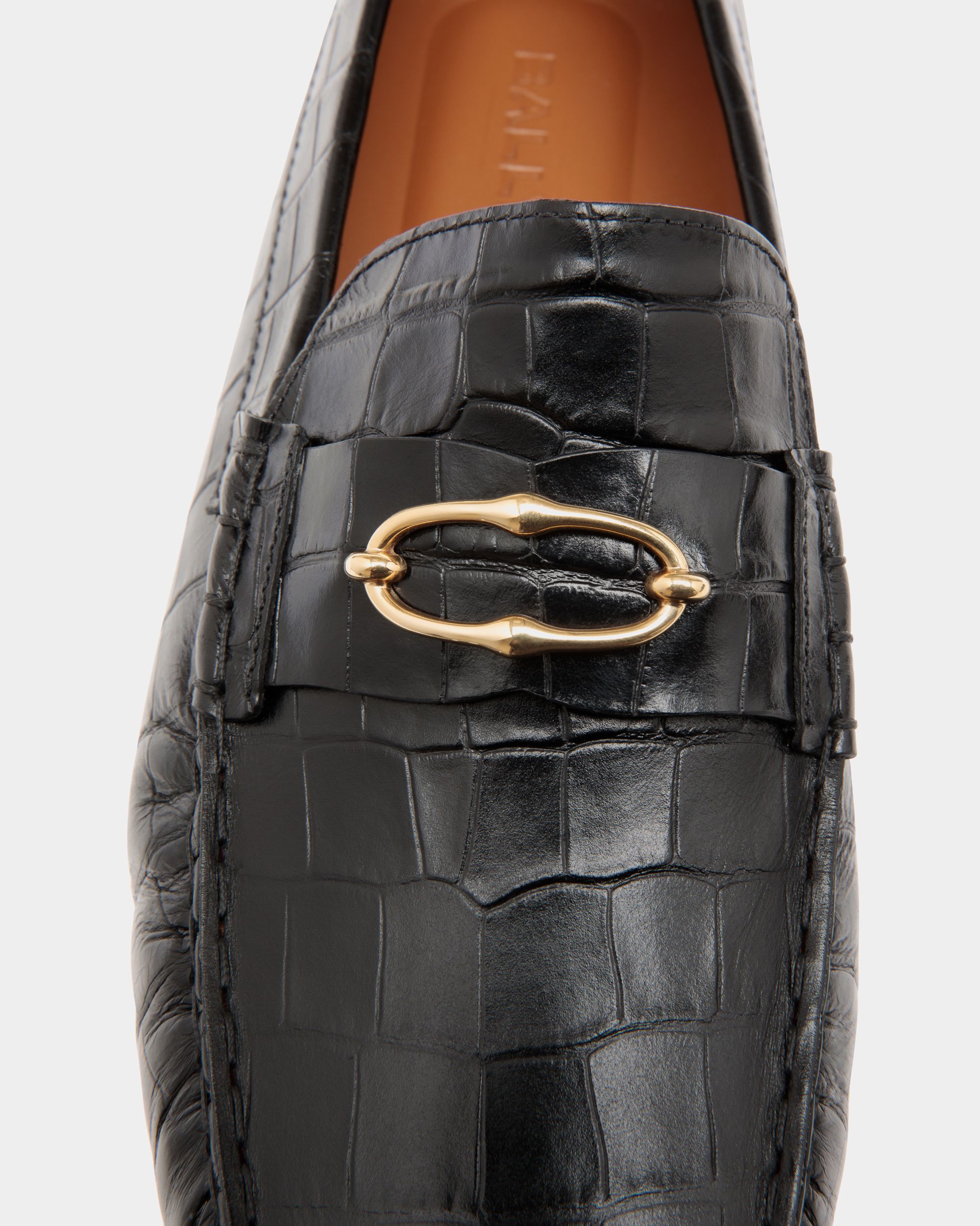 Pilot Drivers In Black Leather - Herren - Bally - 05