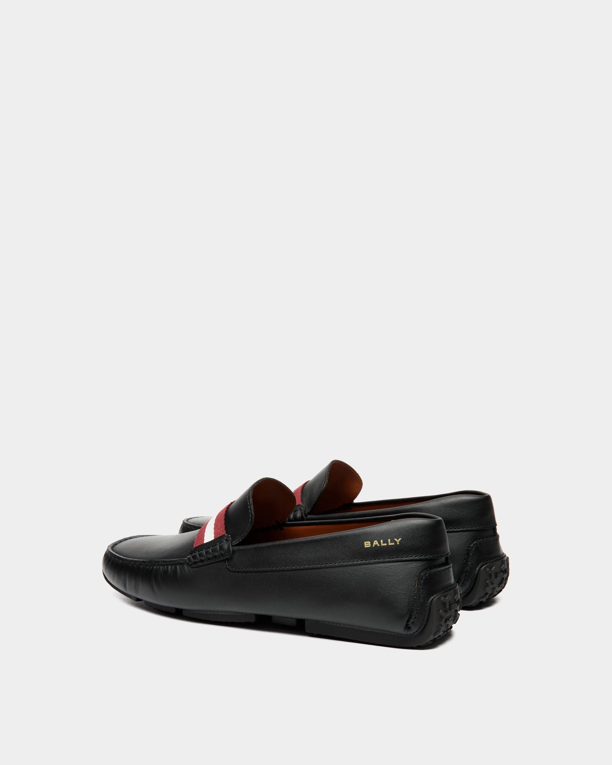 Pilot Driver-Schuh Aus Schwarzem Leder - Herren - Bally - 03