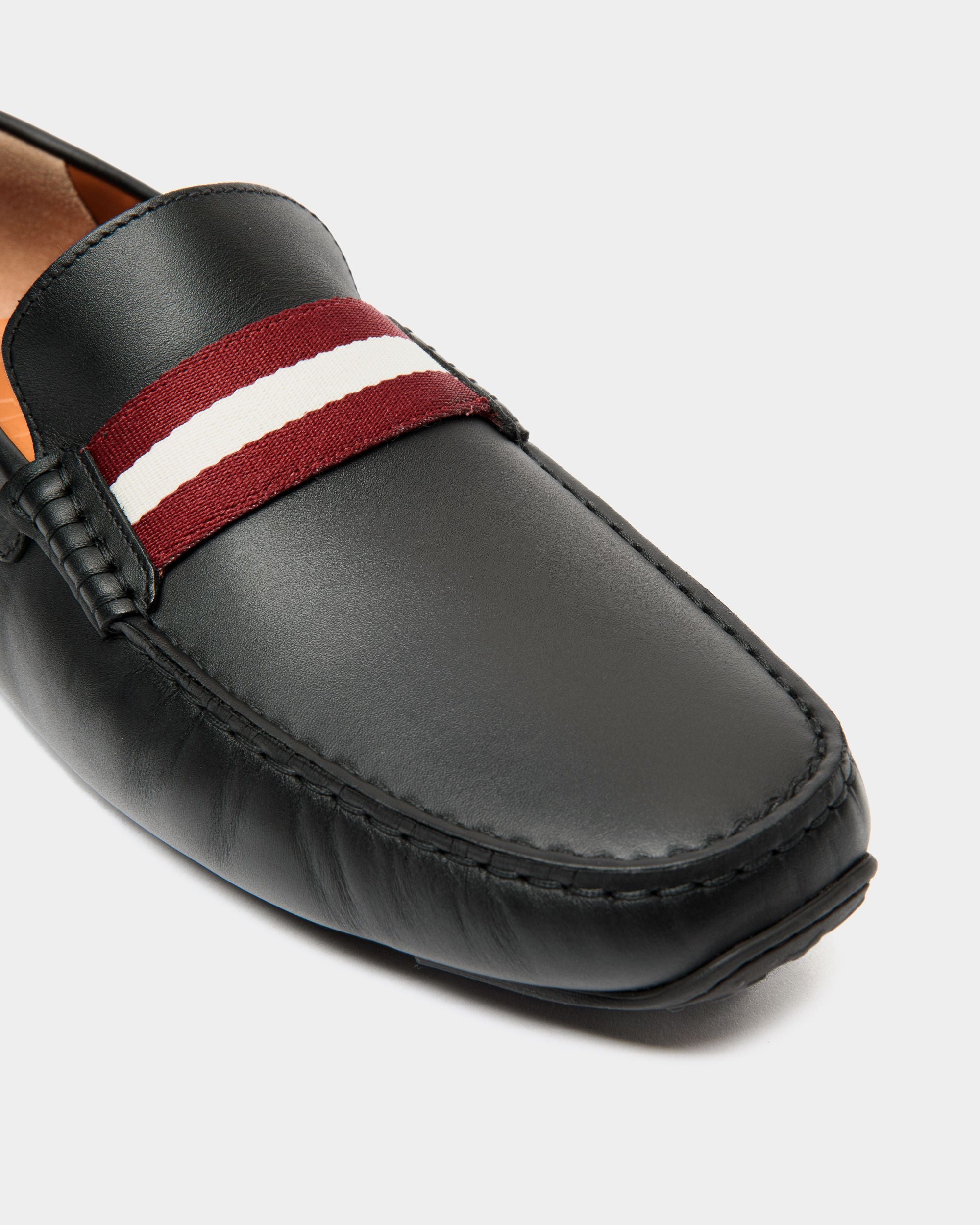 Pilot Driver-Schuh Aus Schwarzem Leder - Herren - Bally - 04