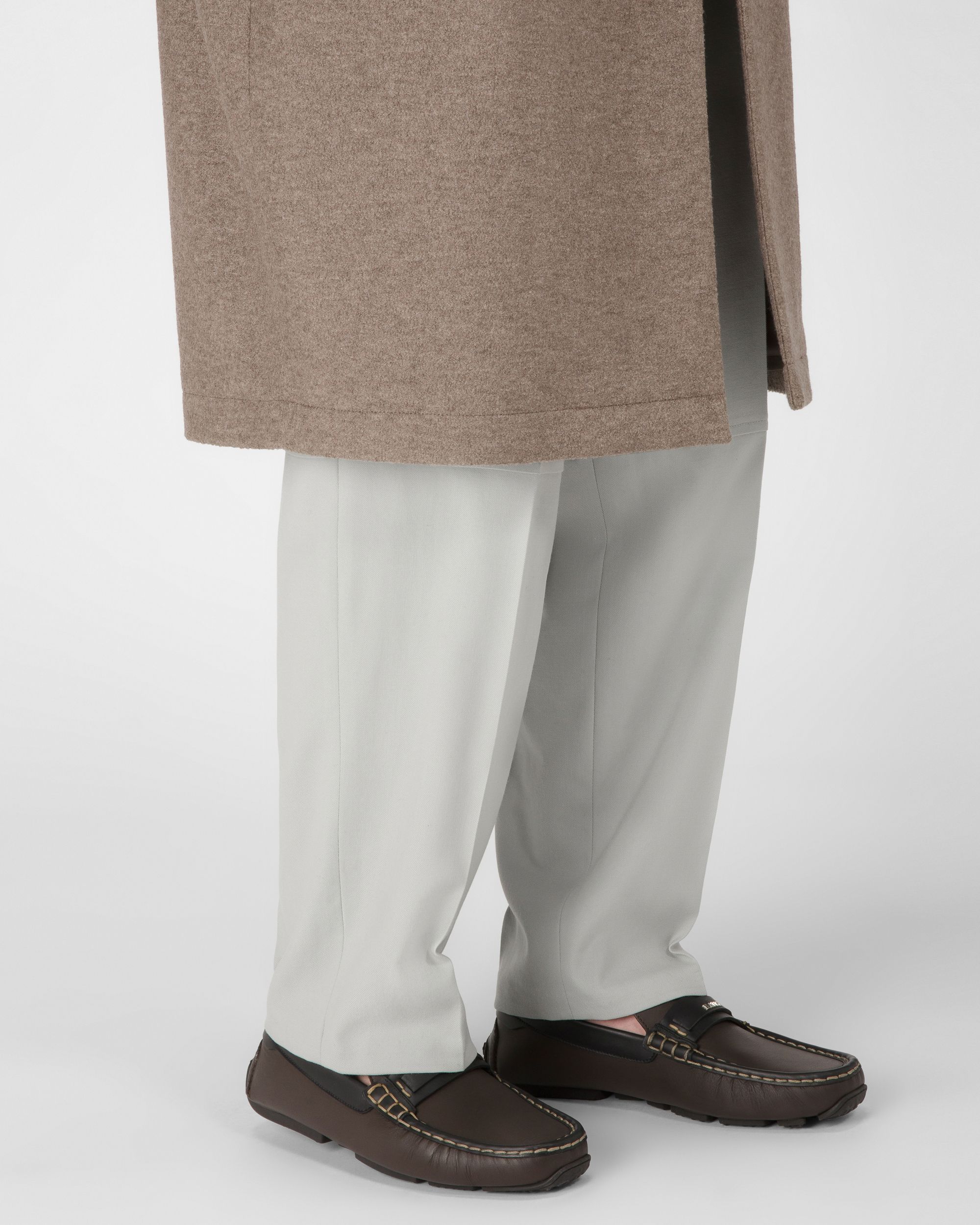 Prince Driver Aus Ebenholzbraunem Und Schwarzem Leder - Herren - Bally - 07