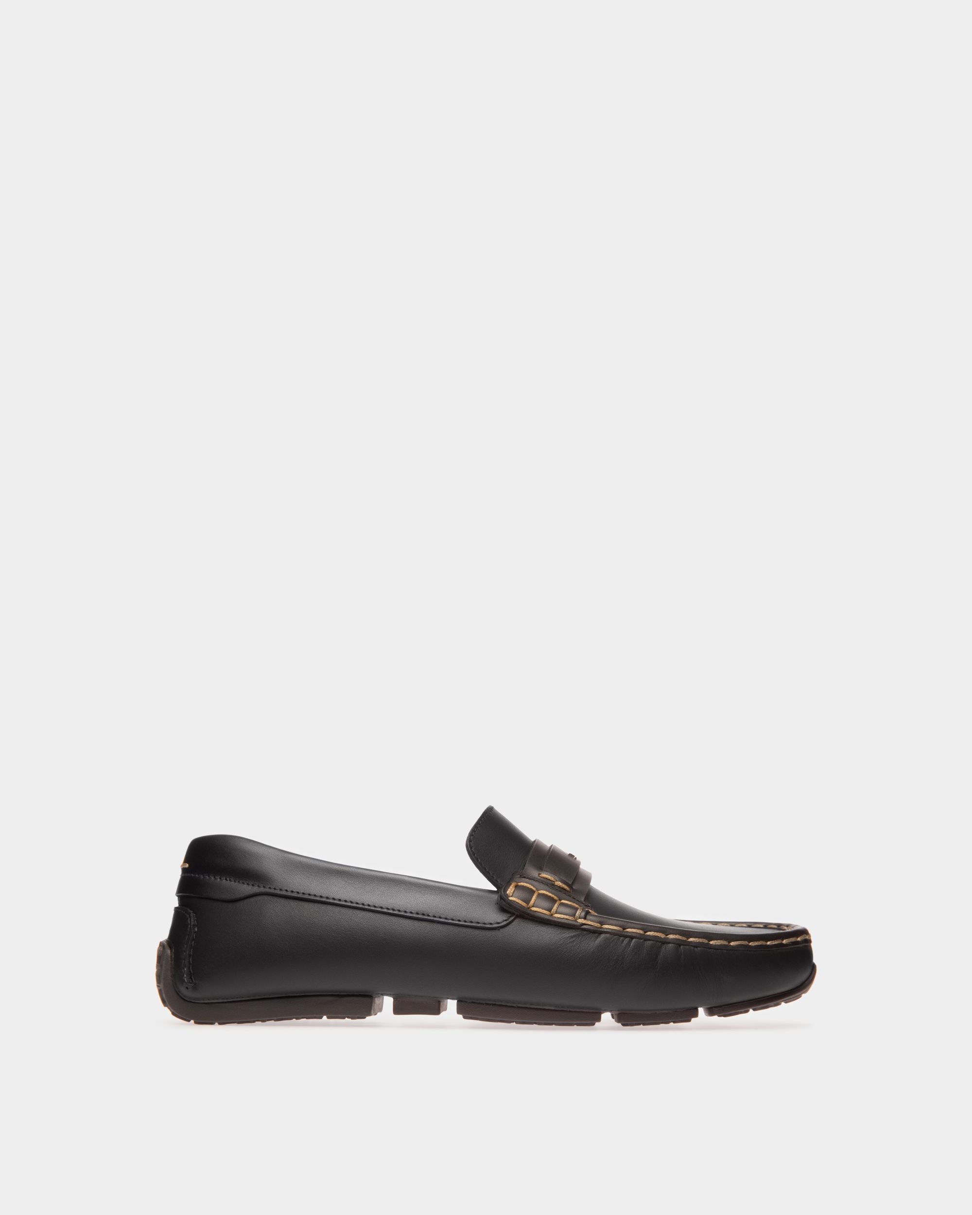 Prince Driver Aus Schwarzem Leder - Herren - Bally - 01
