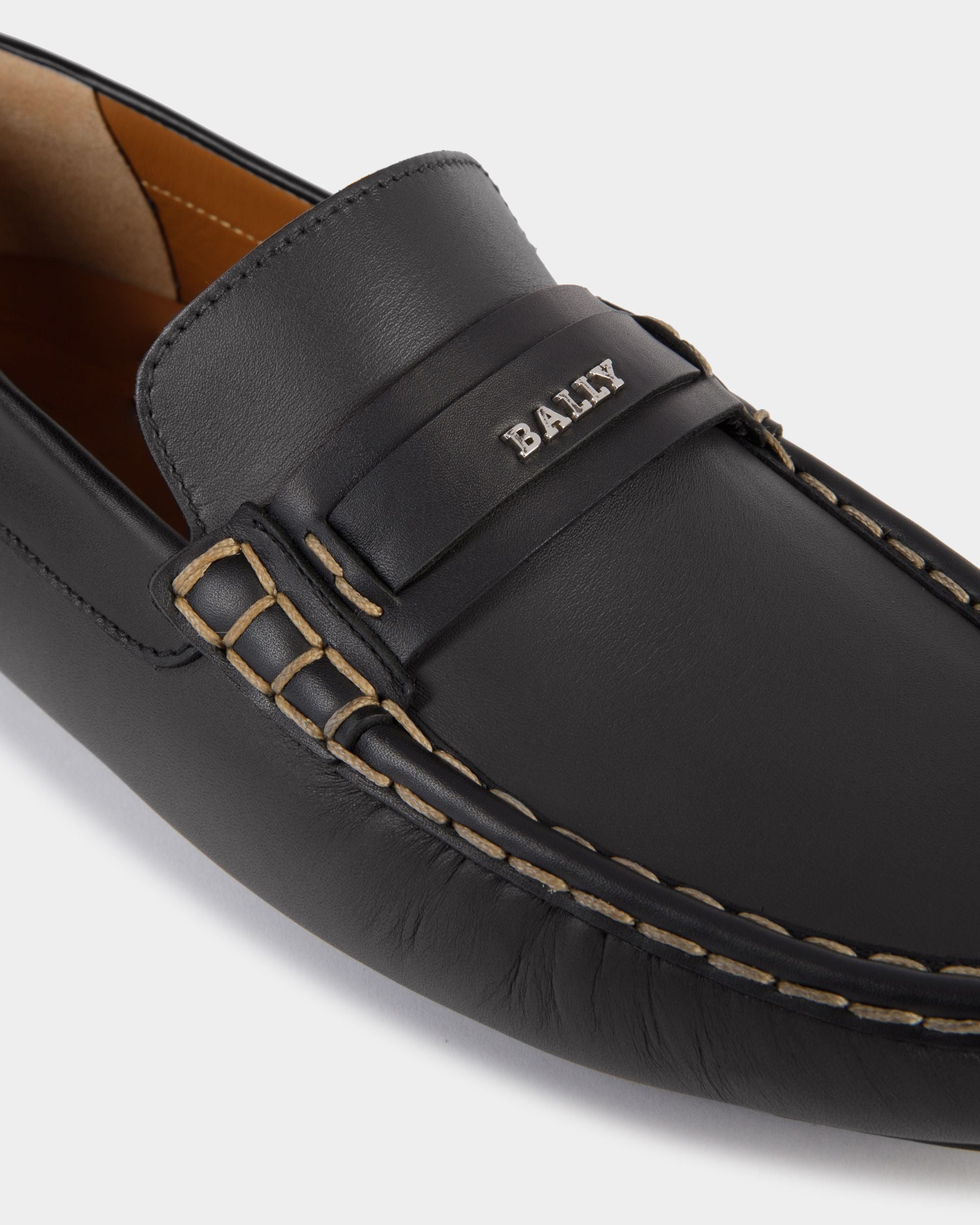 Prince Driver Aus Schwarzem Leder - Herren - Bally - 03
