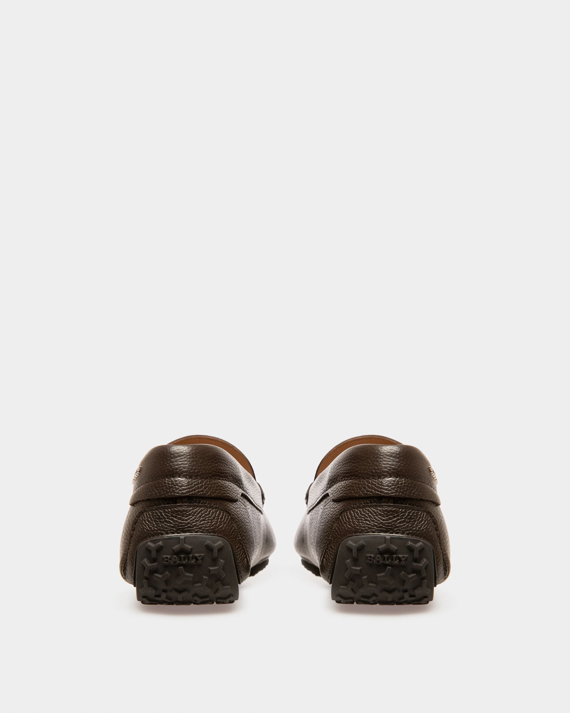 Pilot Drivers In Brown Leather - Herren - Bally - 04
