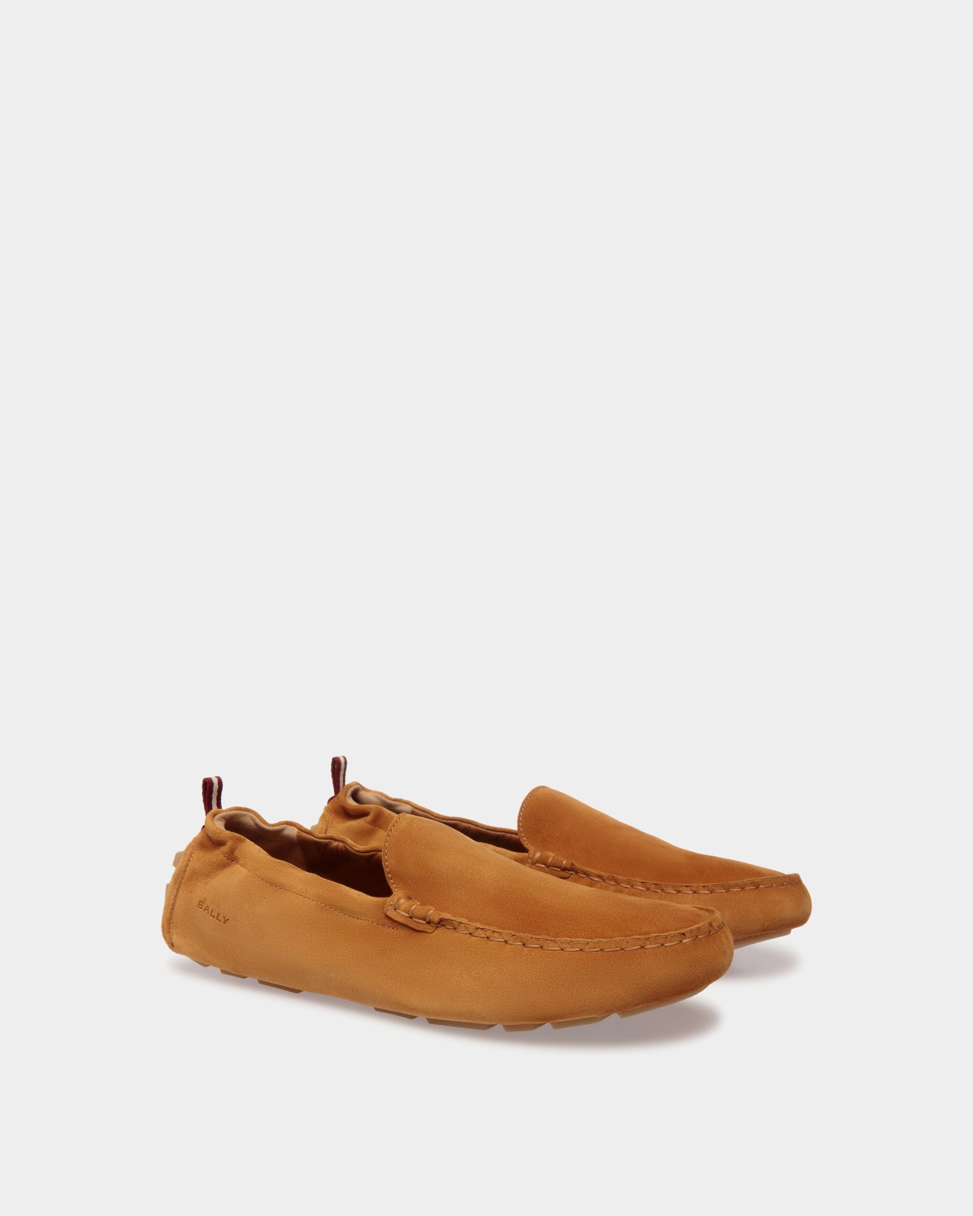 Kerbs Driver-Schuh Aus Veloursleder In Braun - Herren - Bally - 03