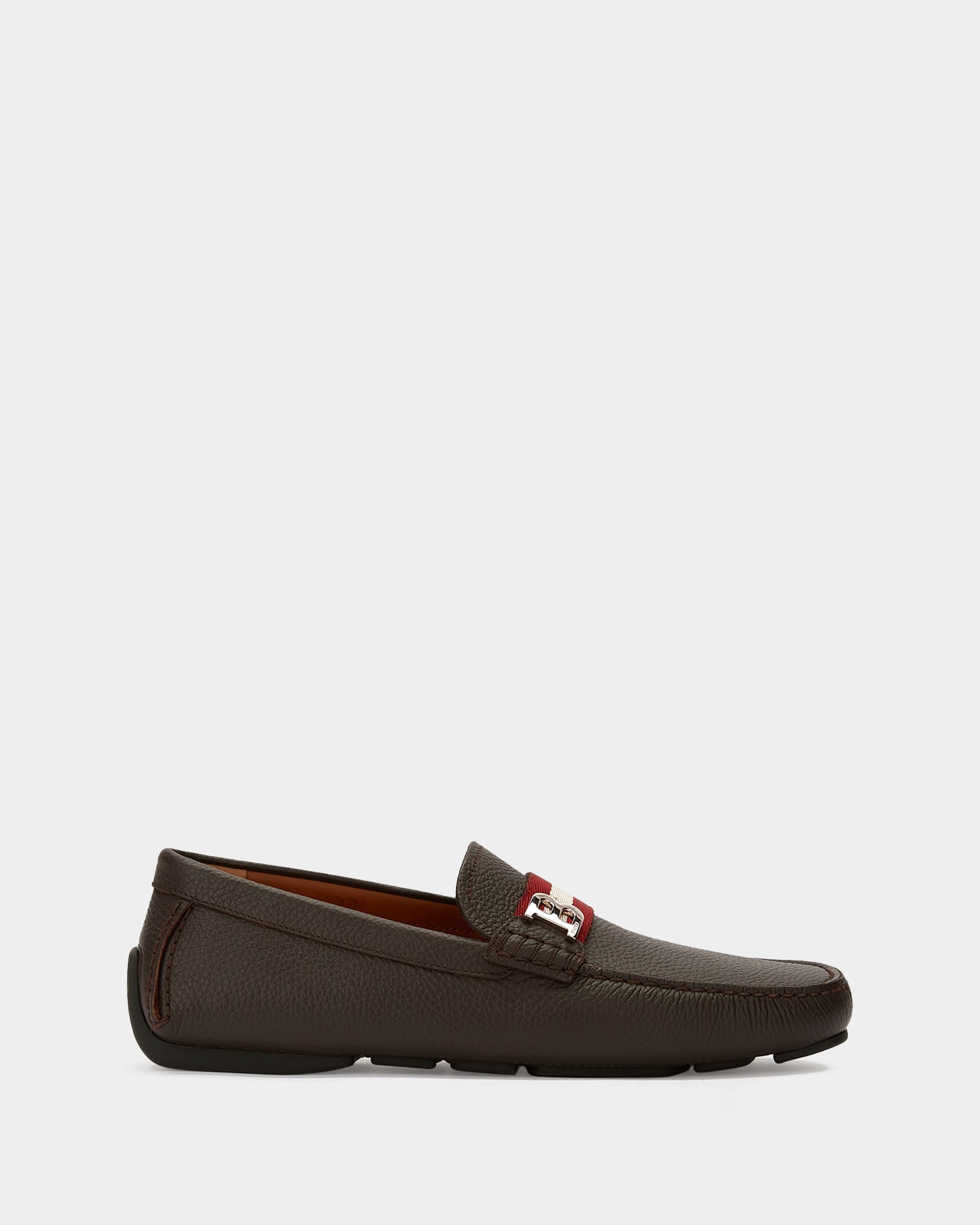 Mens Brown Driving Shoes - Herren - Bally - 01
