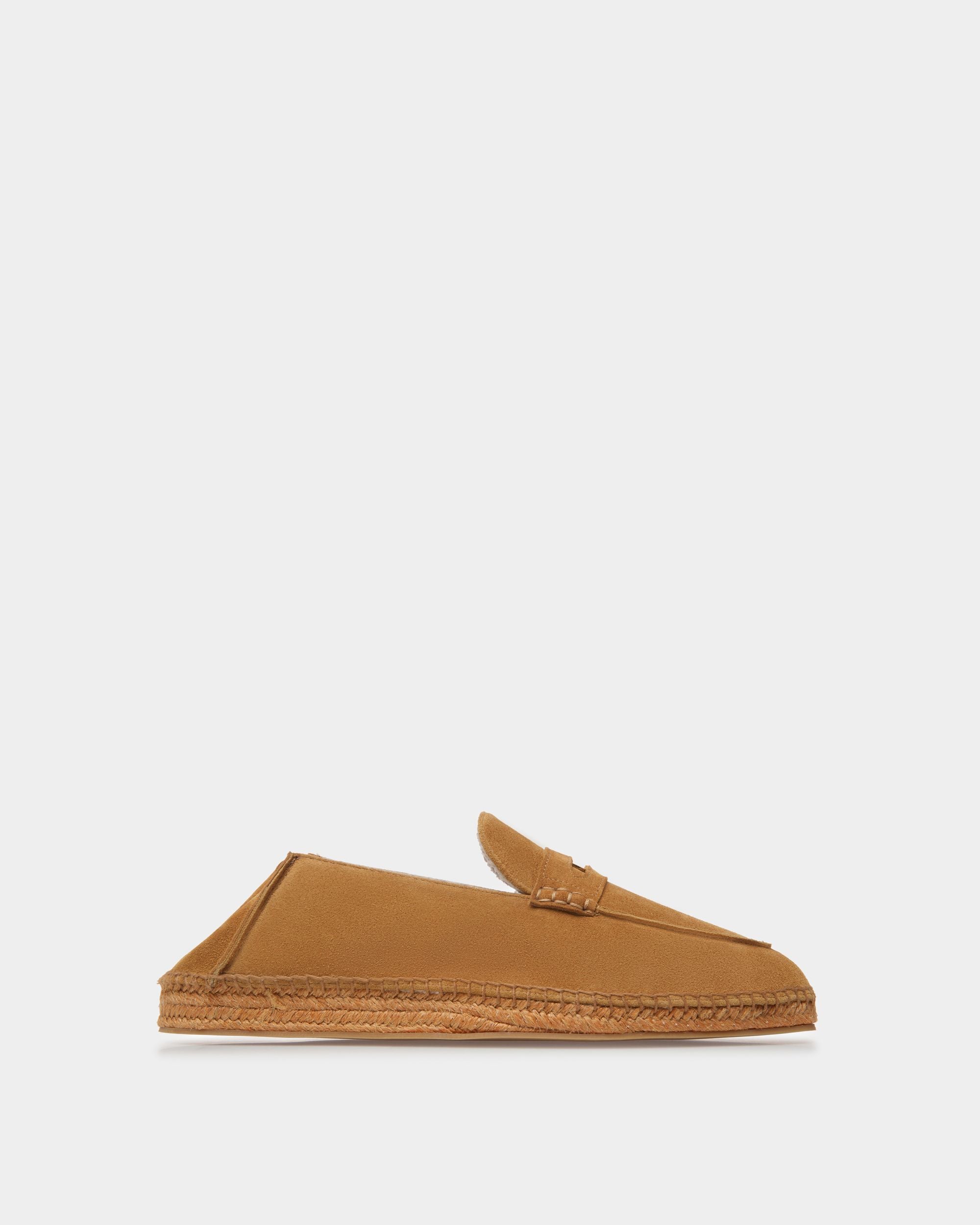Karakas Espadrille Aus Leder In Desert - Herren - Bally - 01