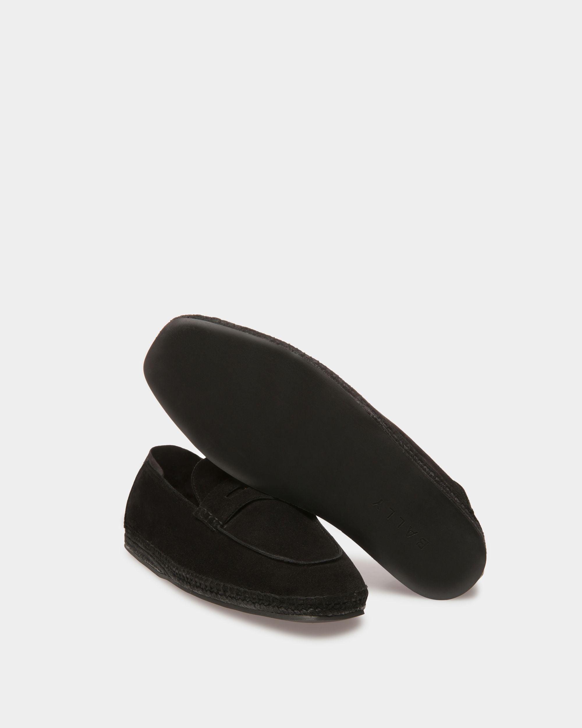 Karakas Espadrille Aus Leder In Schwarz - Herren - Bally - 04