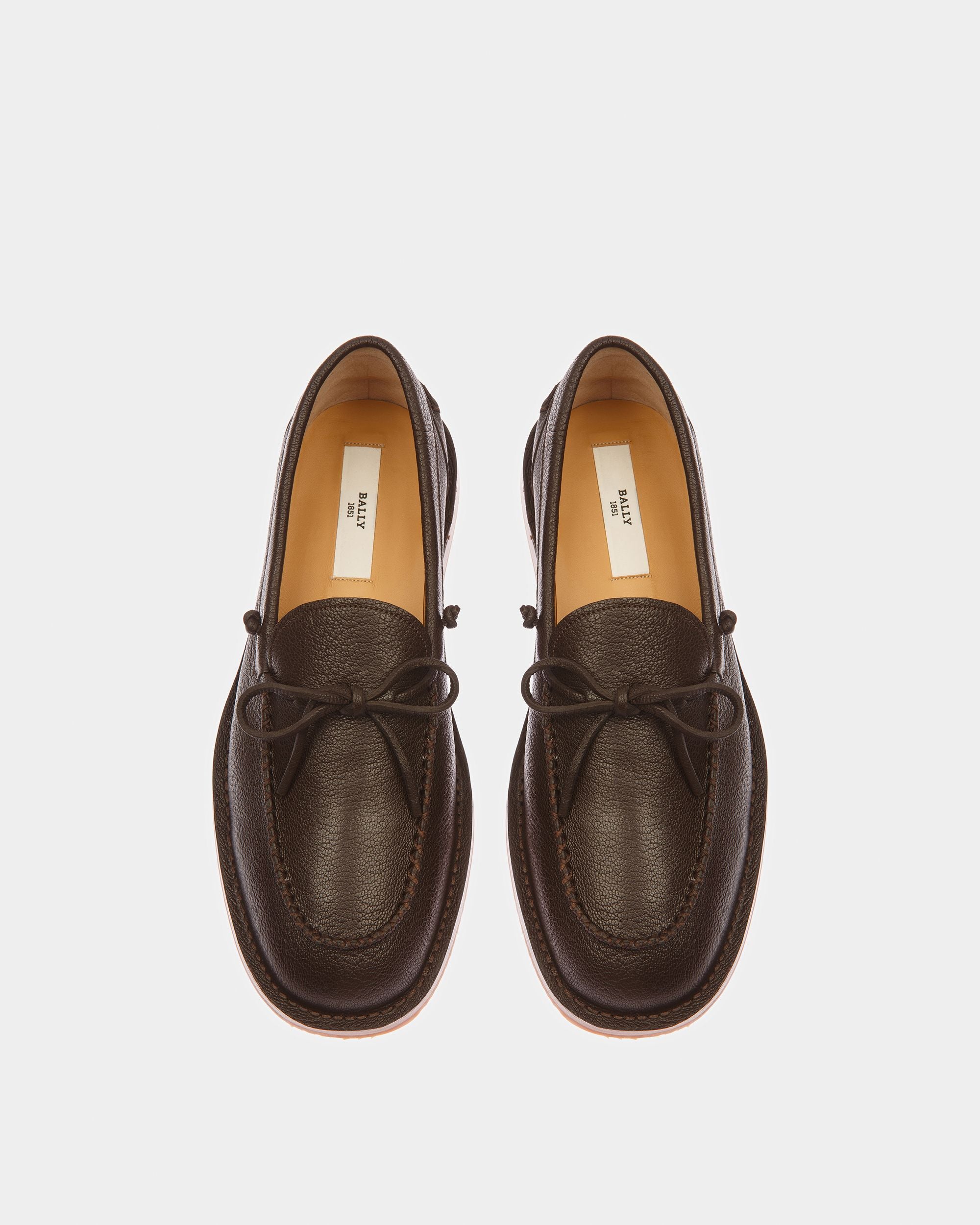 Fogar Mokassins Aus Leder In Braun - Herren - Bally - 02