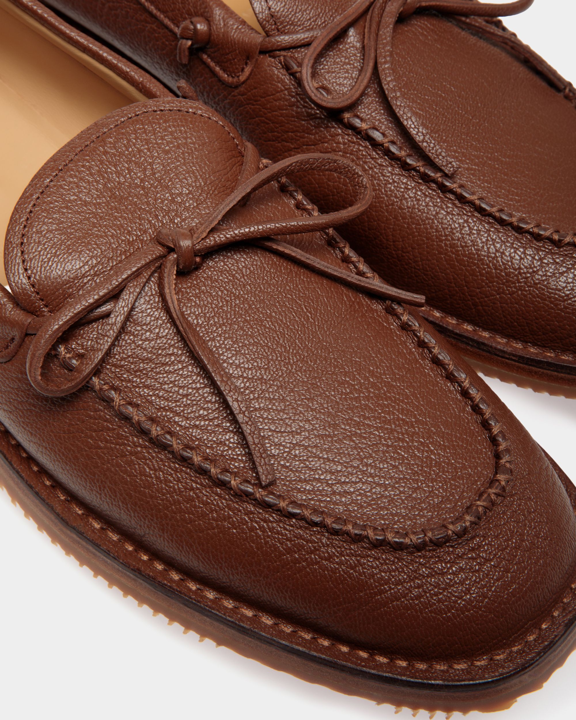 Florida Loafer In Brown Leather - Herren - Bally - 05