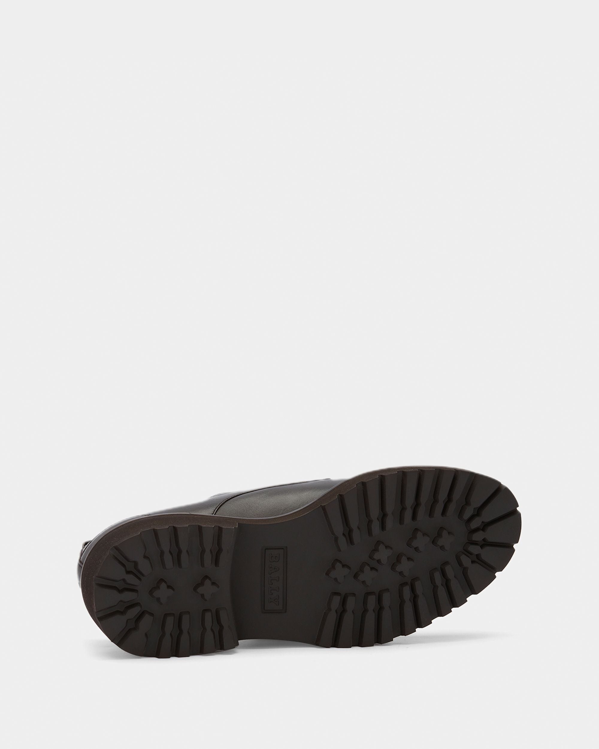 Men's Chocolate Leather Derby Shoes - Herren - Bally - 04