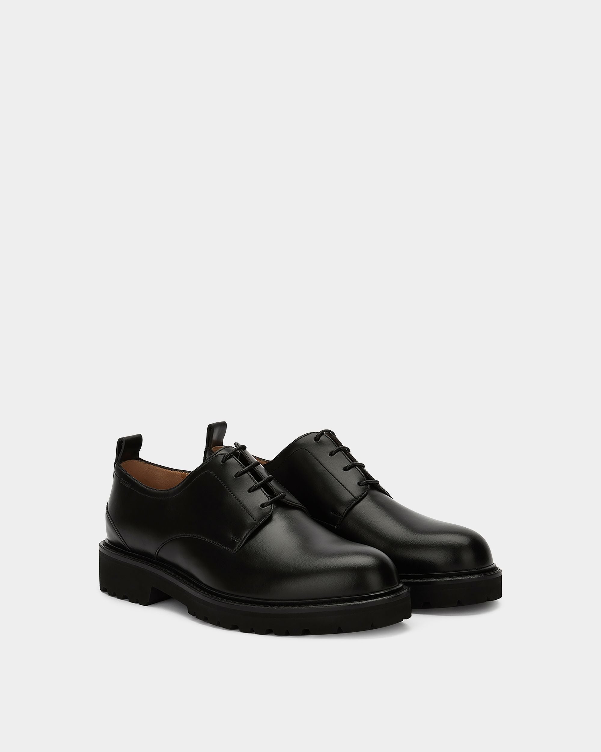 Men's Black Derby Shoes - Herren - Bally - 02