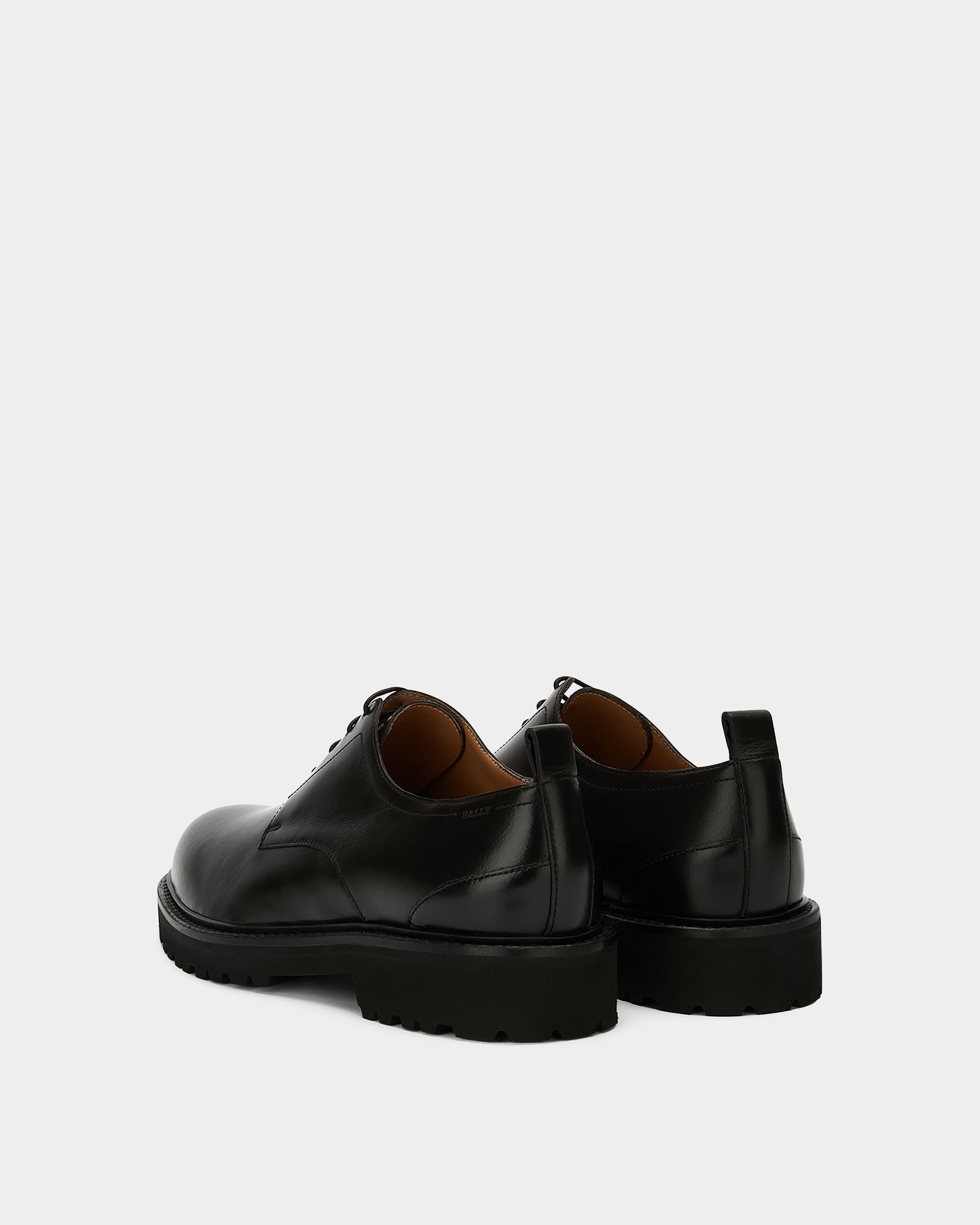 Men's Black Derby Shoes - Herren - Bally - 03
