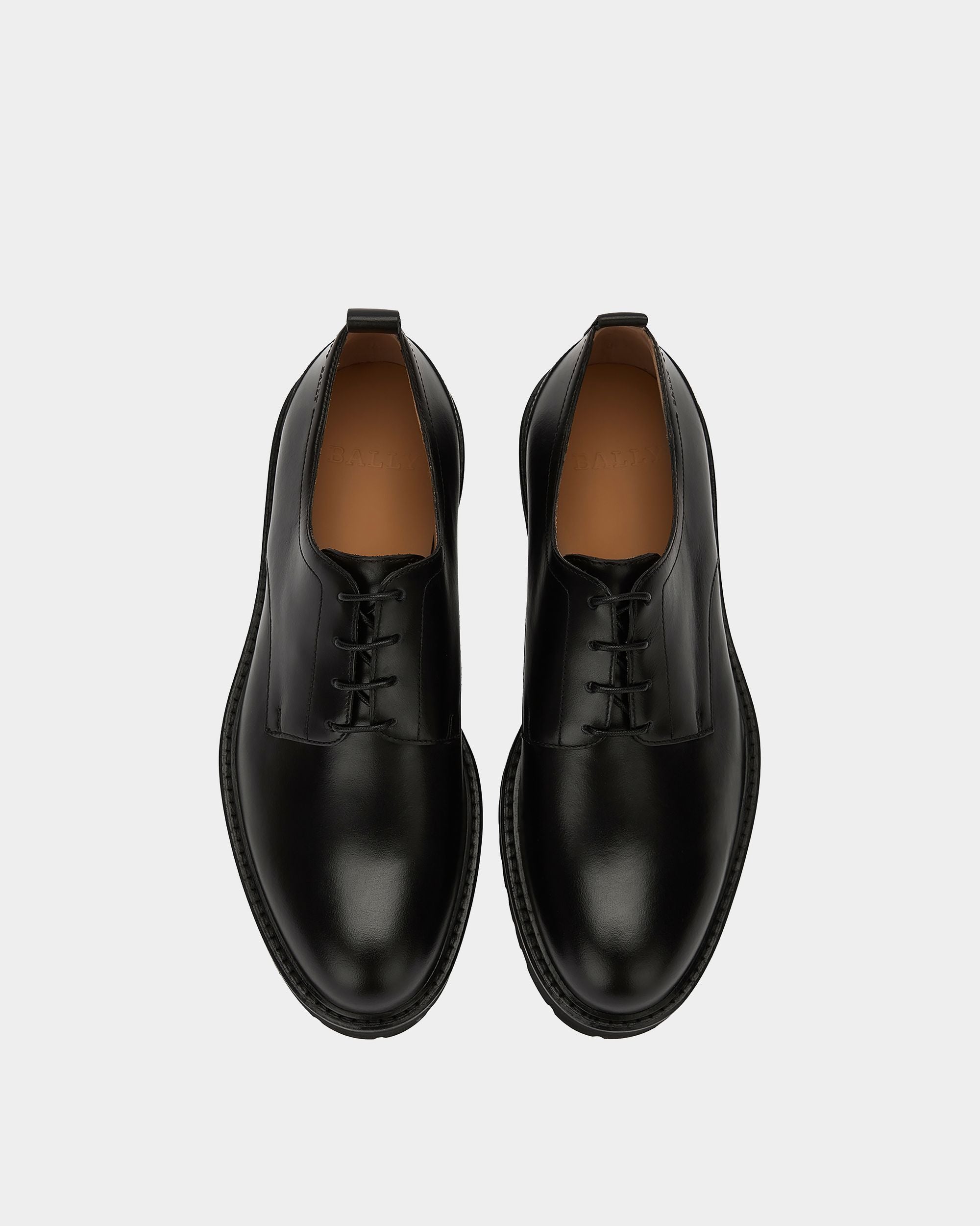 Men's Black Derby Shoes - Herren - Bally - 06