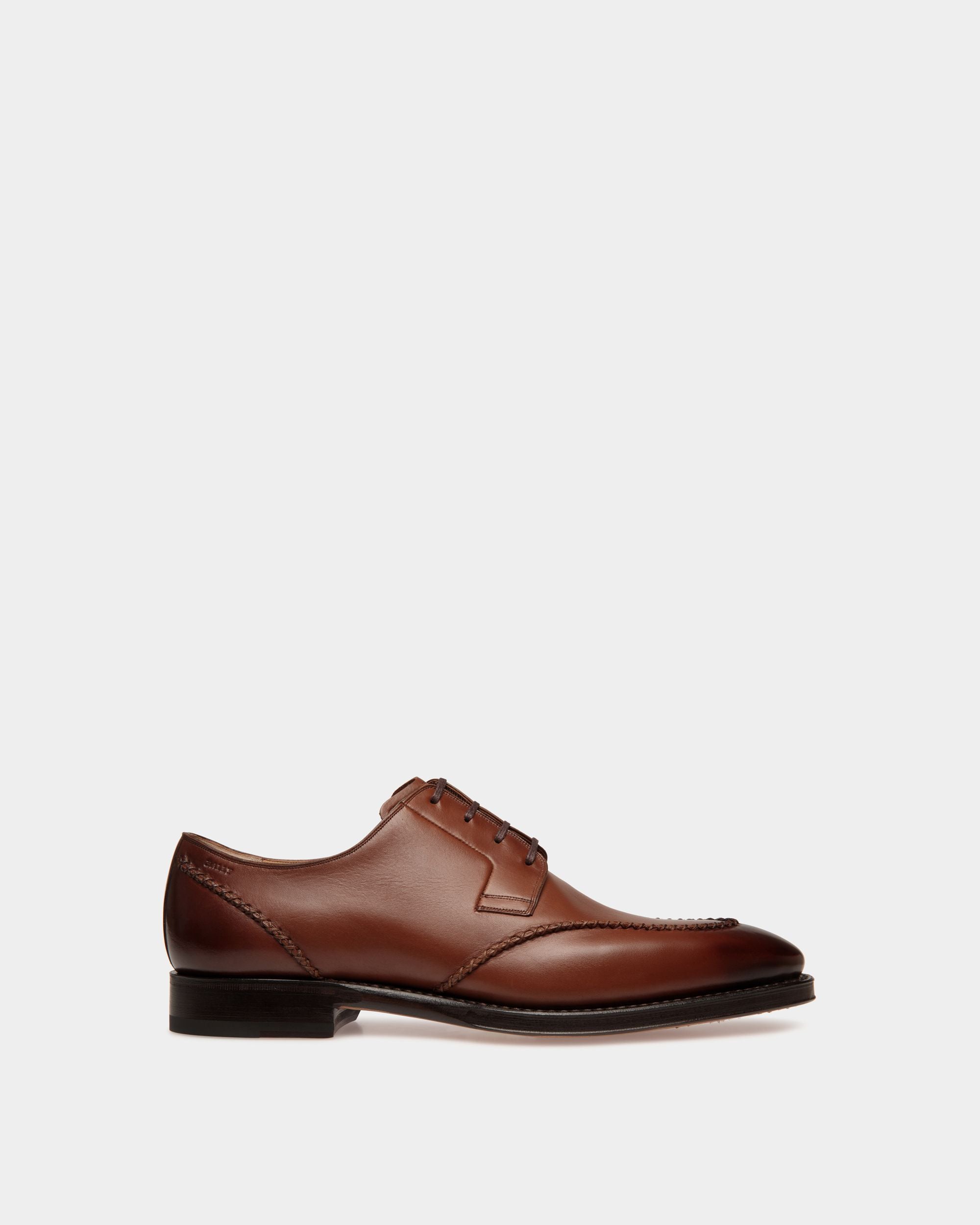Scribe Novo Derby-Schuhe Aus Braunem Leder - Herren - Bally - 01