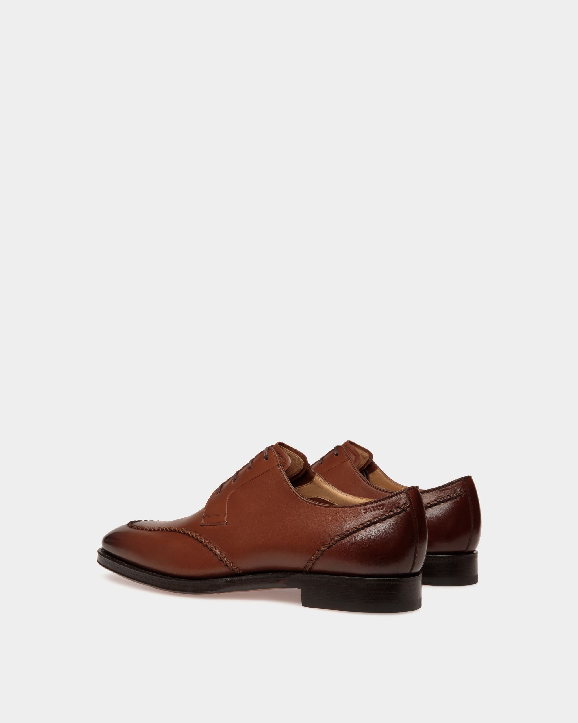 Scribe Novo Derby-Schuhe Aus Braunem Leder - Herren - Bally - 04