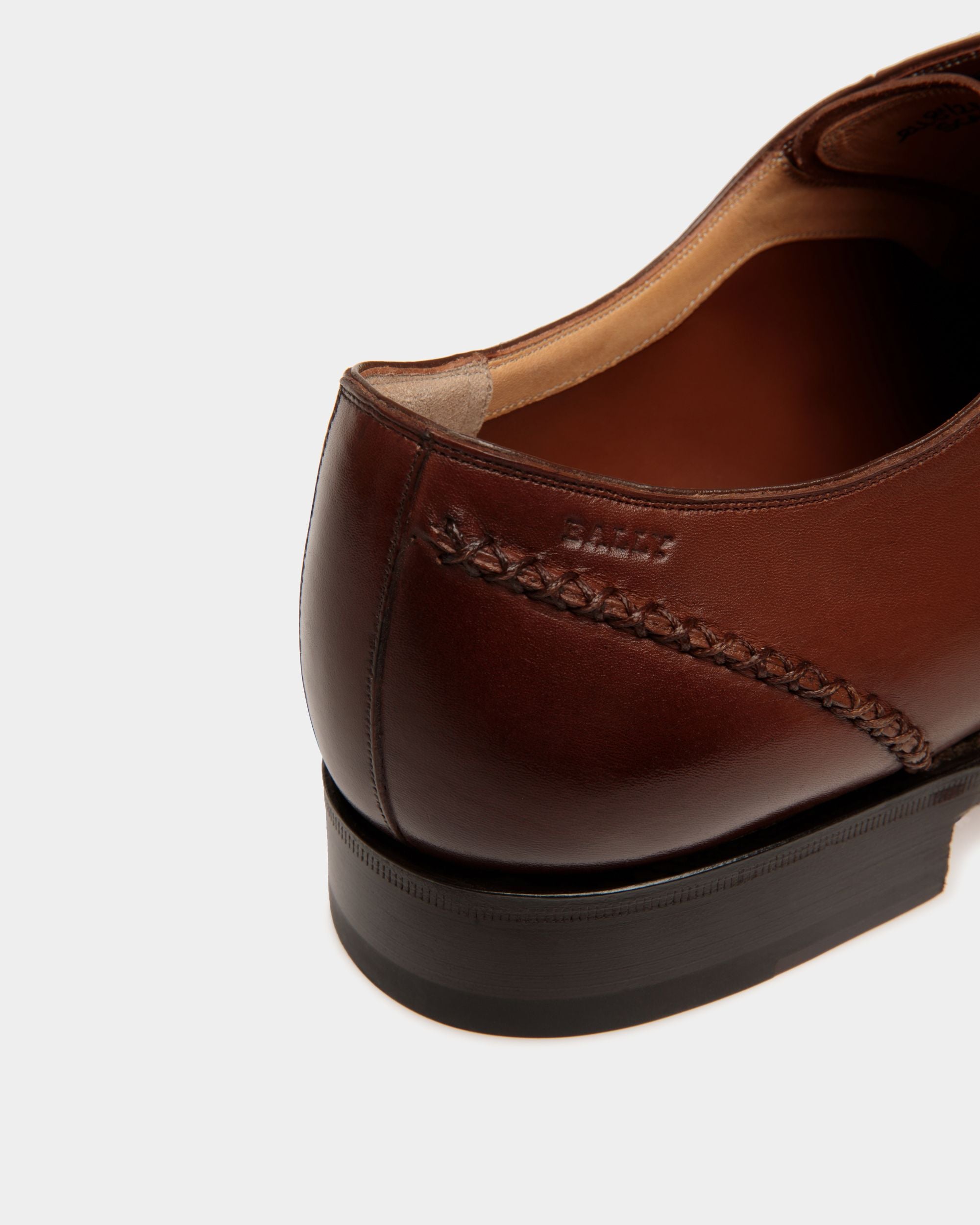 Scribe Novo Derby-Schuhe Aus Braunem Leder - Herren - Bally - 06