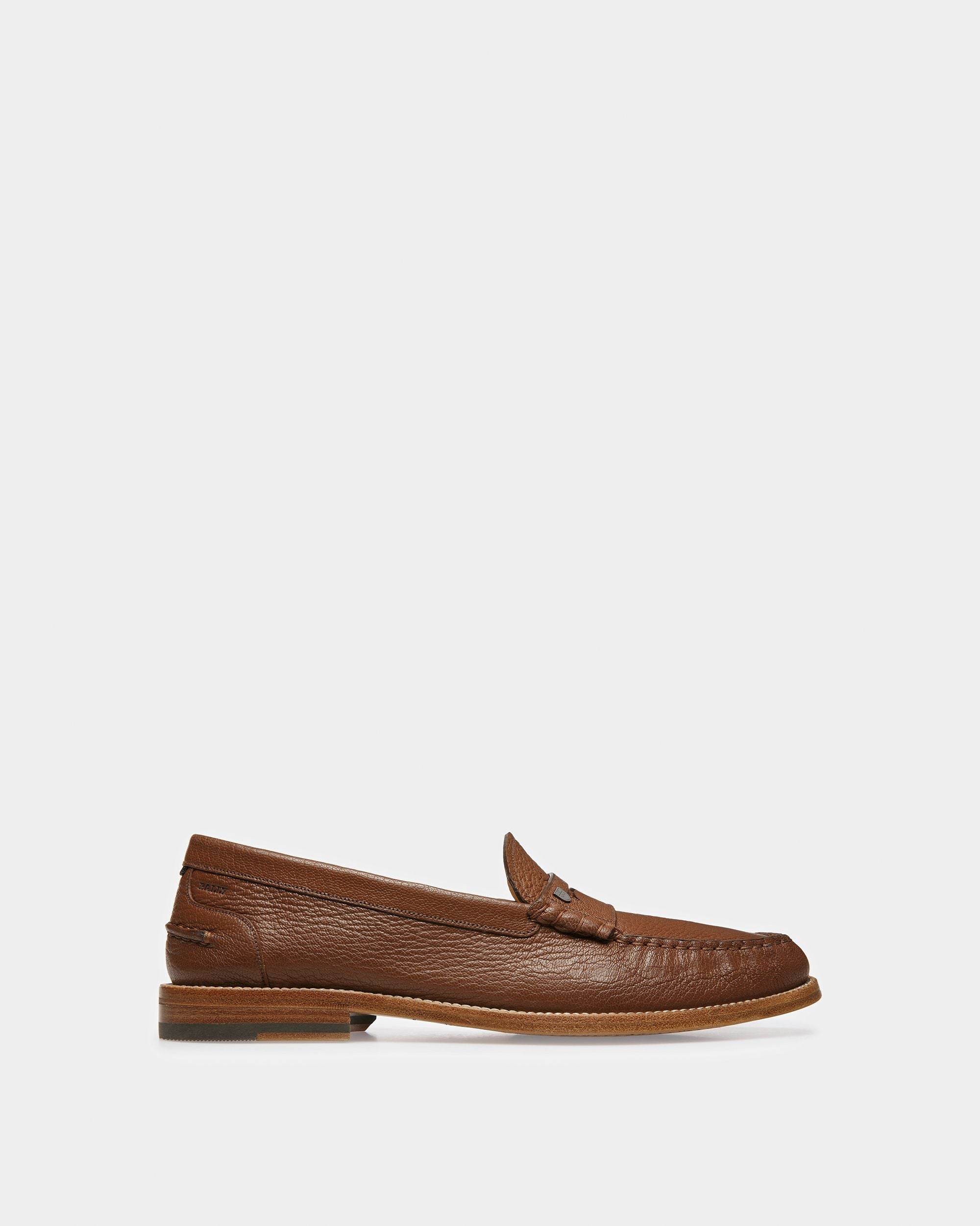 Ron Mokassins Aus Leder In Braun - Herren - Bally - 01
