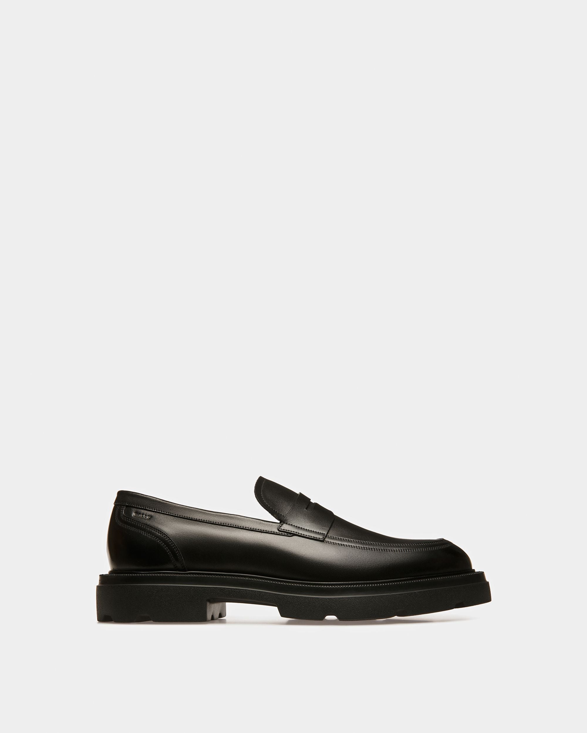 Zelard Leder-Loafer In Schwarz - Herren - Bally - 01