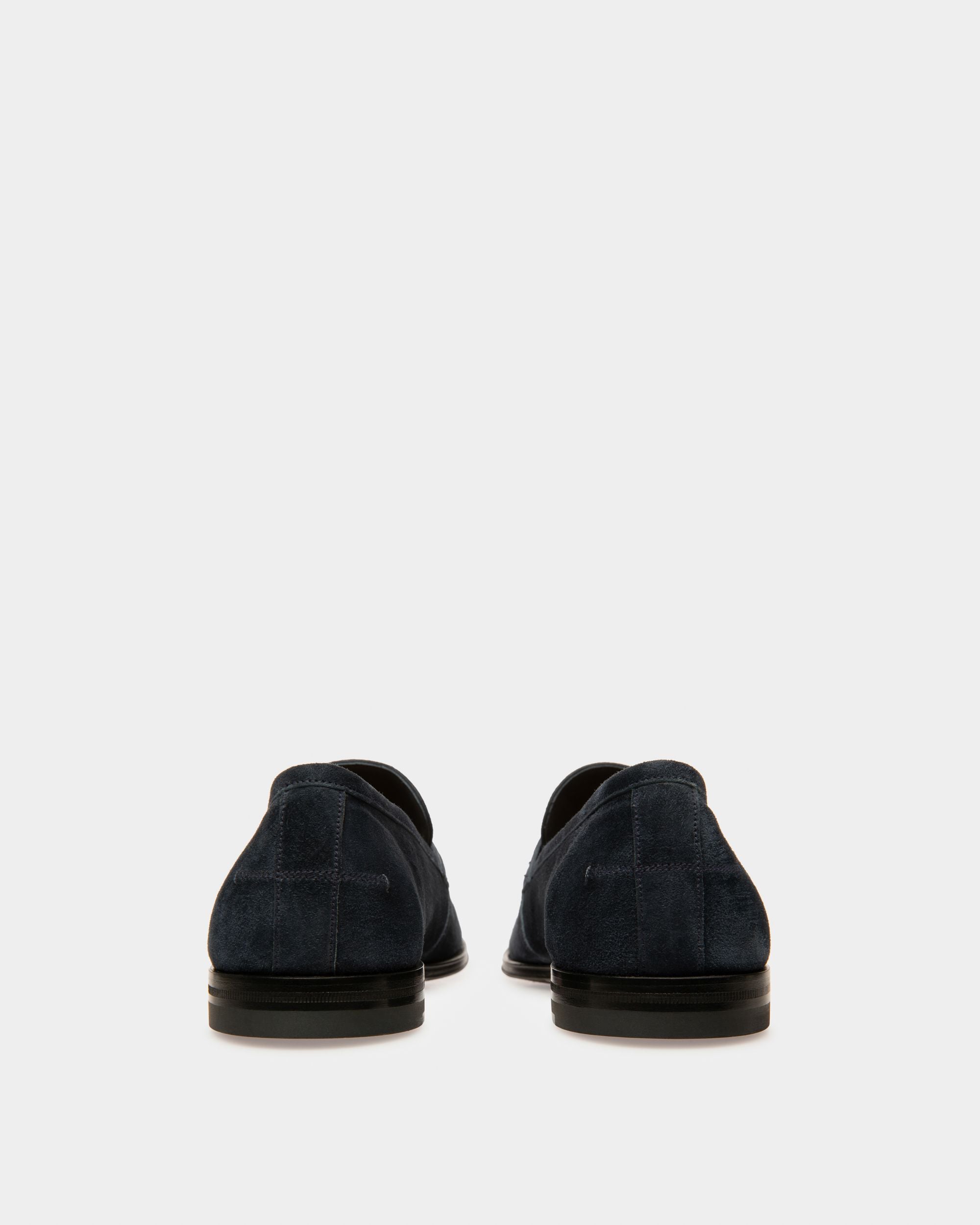 Webb Loafer Aus Marineblauem Leder - Herren - Bally - 03