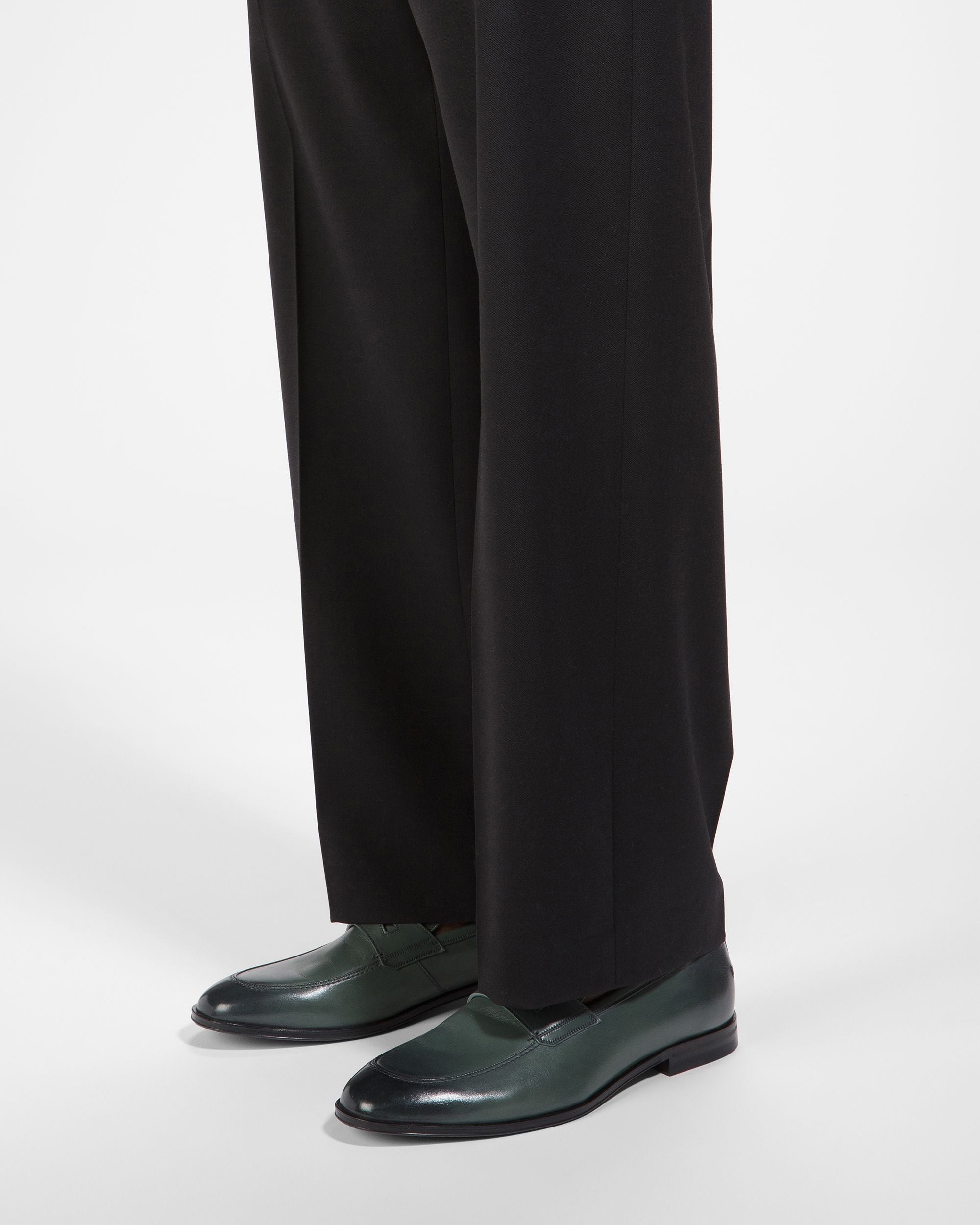 Webb Leder-Loafer In Salbeigrün - Herren - Bally - 07
